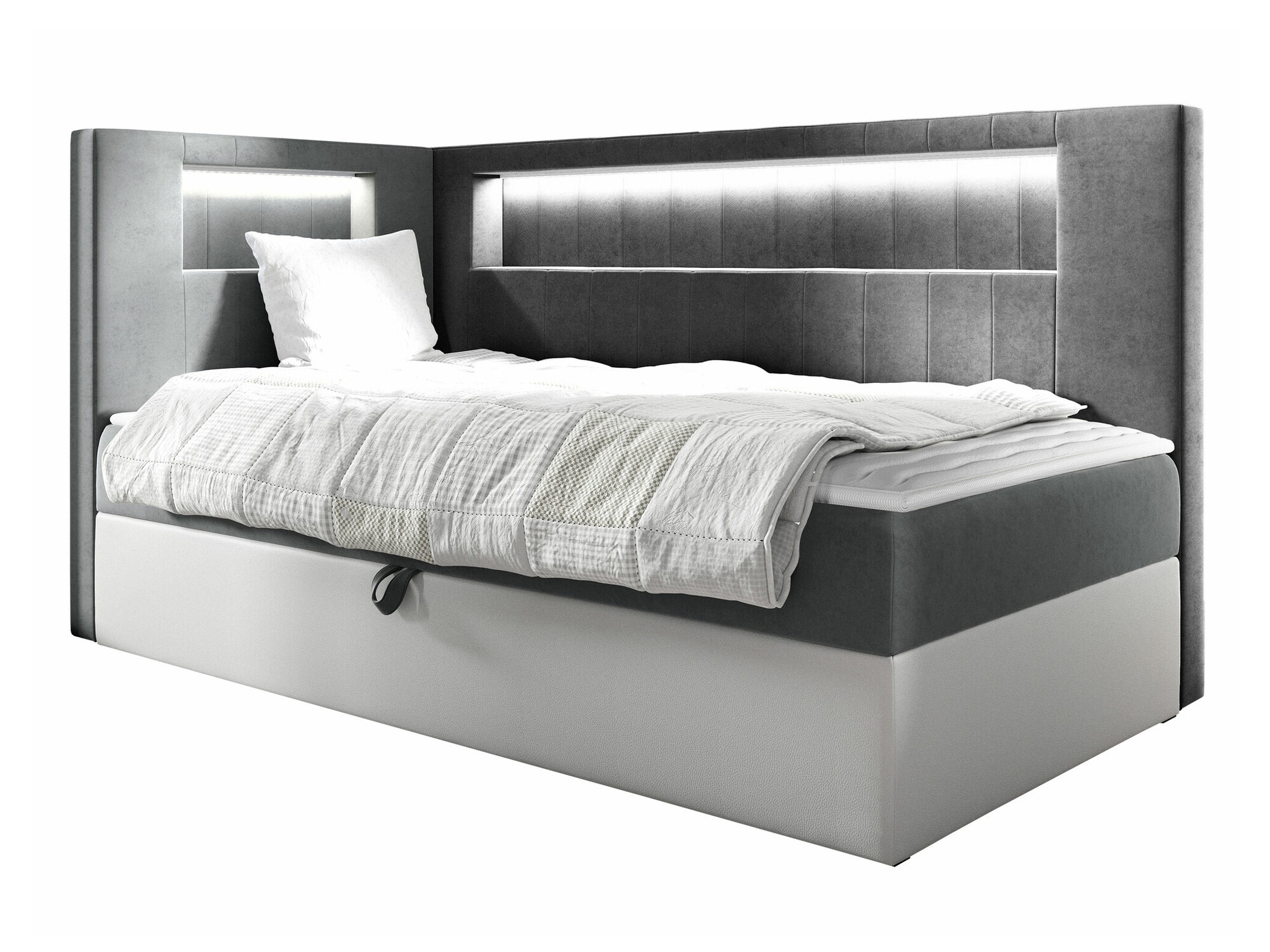 Boxspringbett Lucus VIII (Soft 017 + Fresh 14)