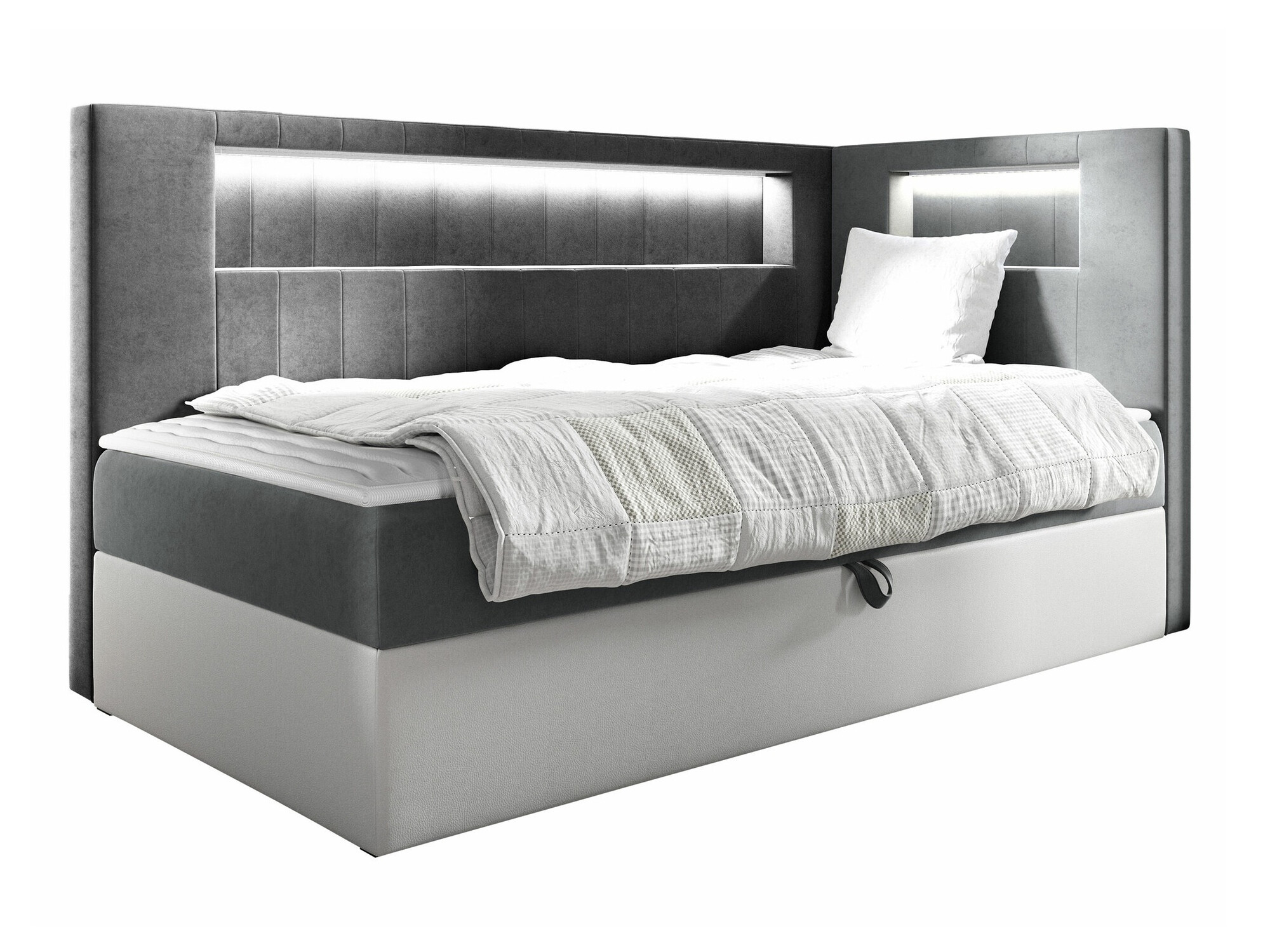 Boxspringbett Lucus VIII (Soft 017 + Fresh 14)