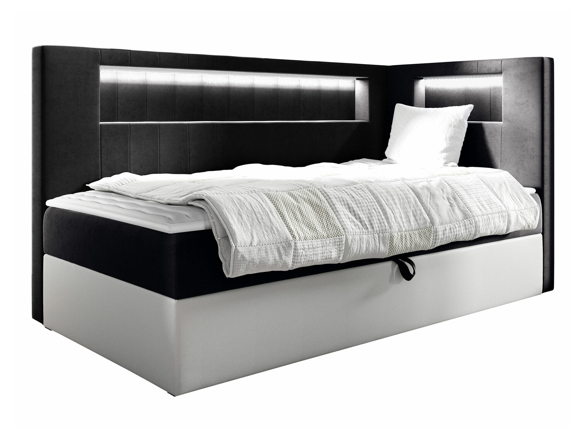 Boxspringbett Lucus VIII (Soft 017 + Fresh 17)