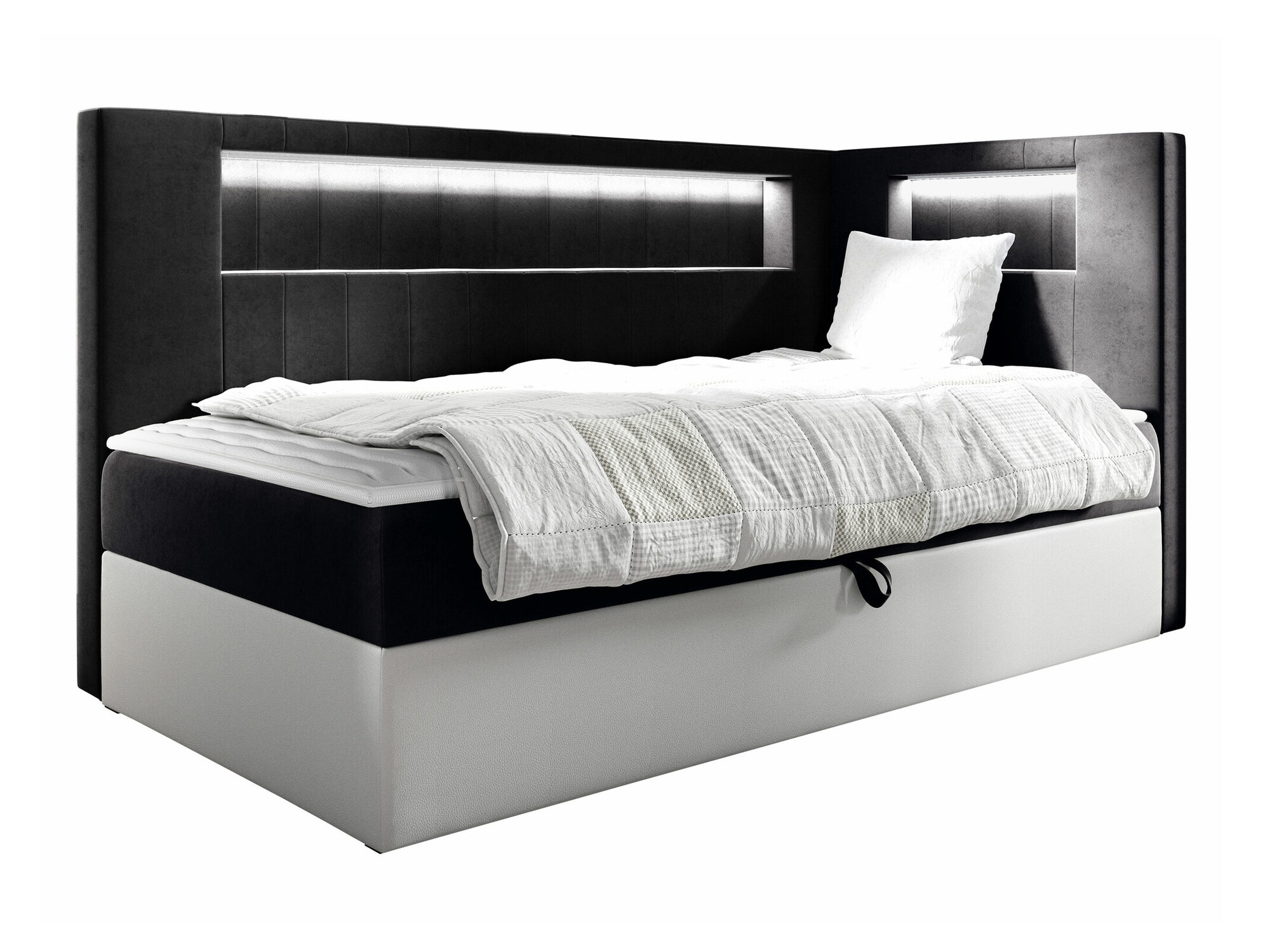 Boxspringbett Lucus VIII (Soft 017 + Fresh 17)