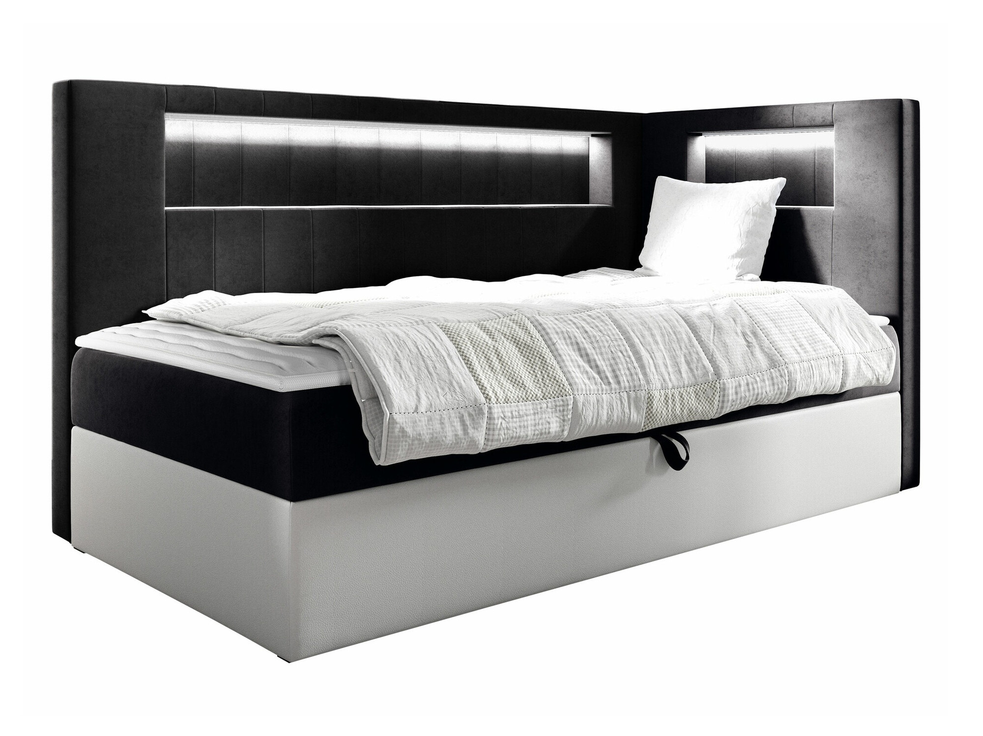 Boxspringbett Lucus VIII (Soft 017 + Fresh 17)