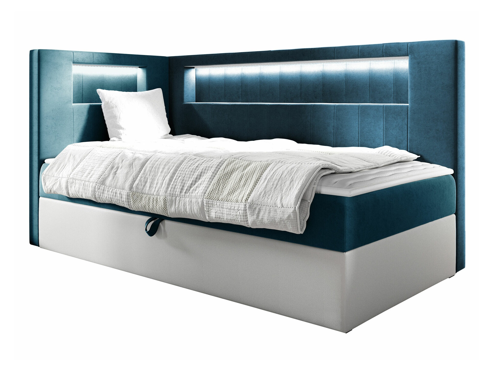 Boxspringbett Lucus VIII (Soft 017 + Fresh 34)