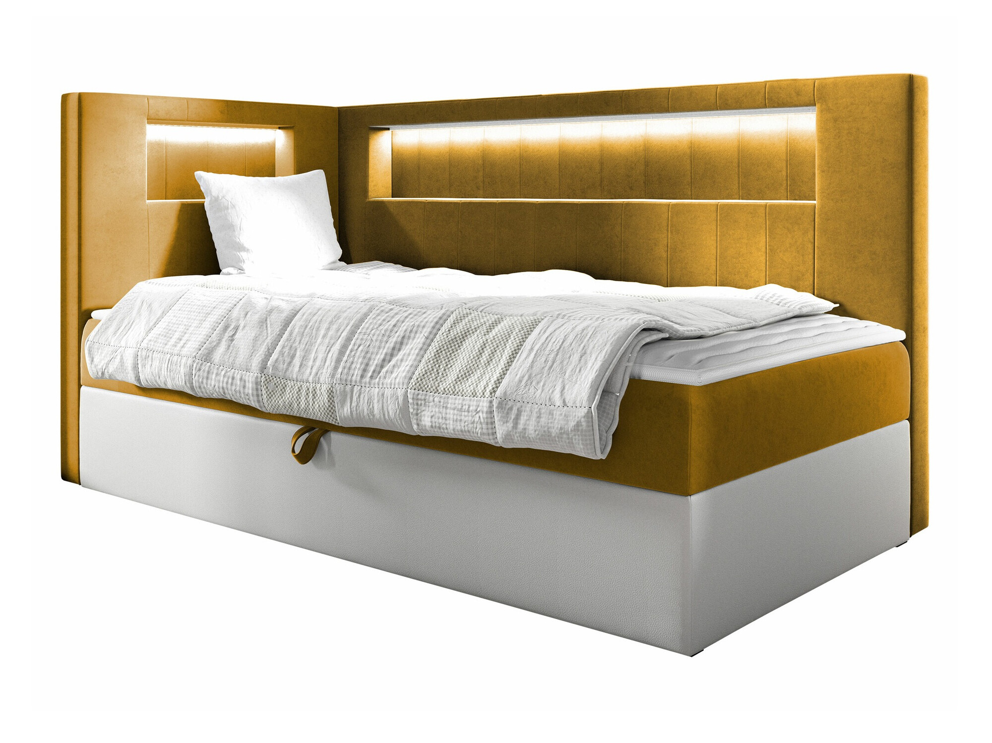 Boxspringbett Lucus VIII (Soft 017 + Fresh 37)