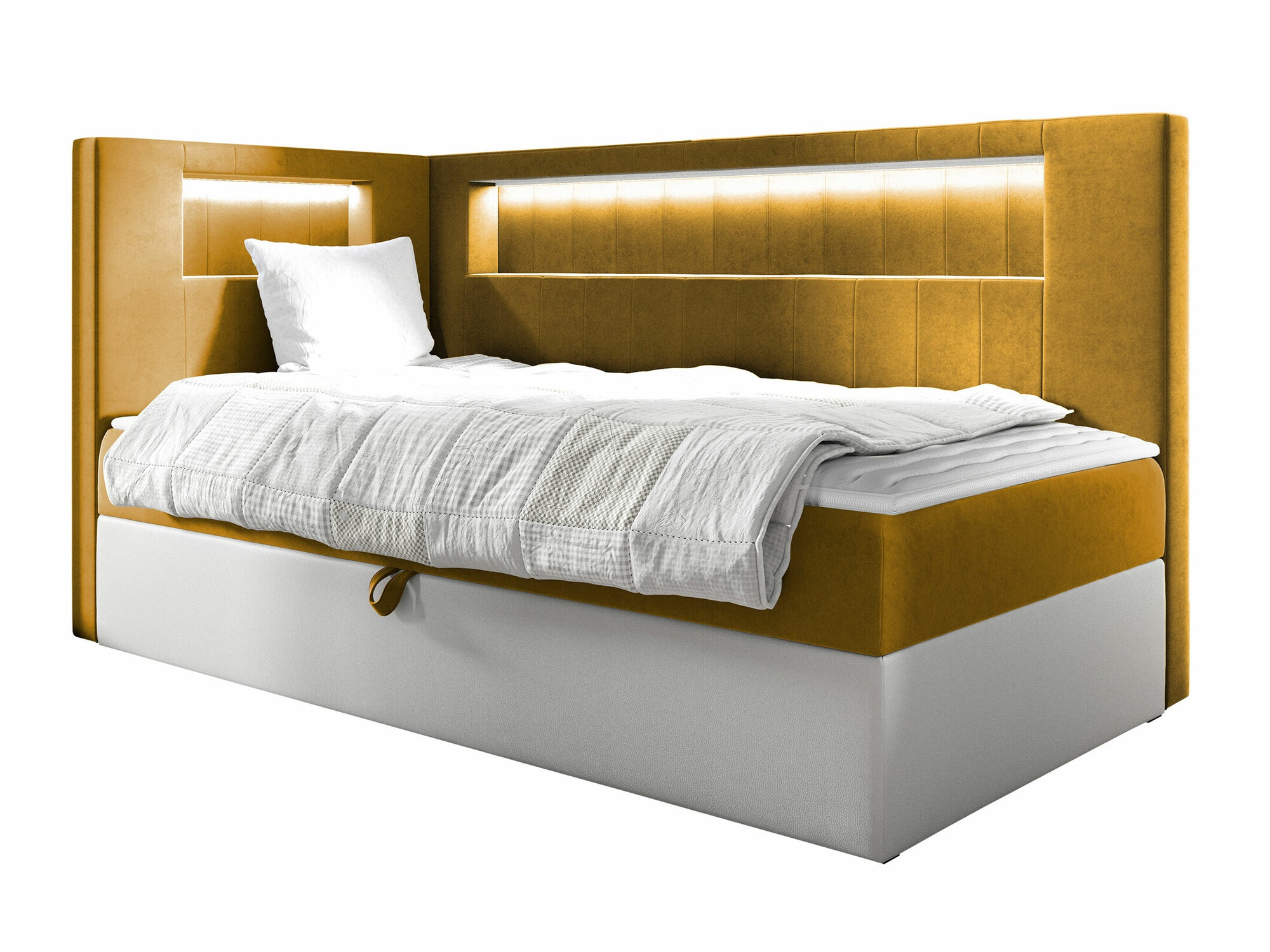 Boxspringbett Lucus VIII (Soft 017 + Fresh 37)