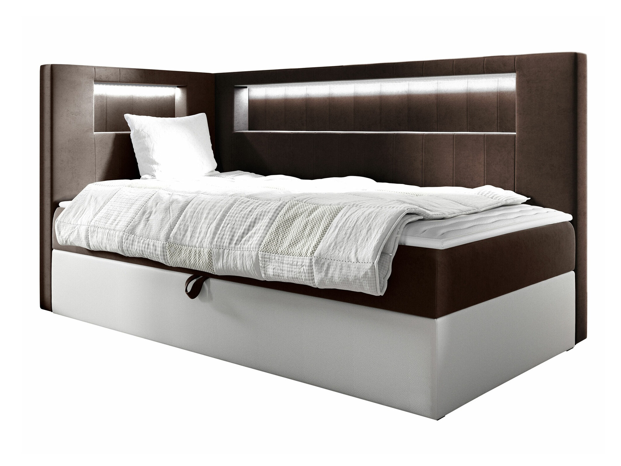 Boxspringbett Lucus VIII (Soft 017 + Fresh 4)