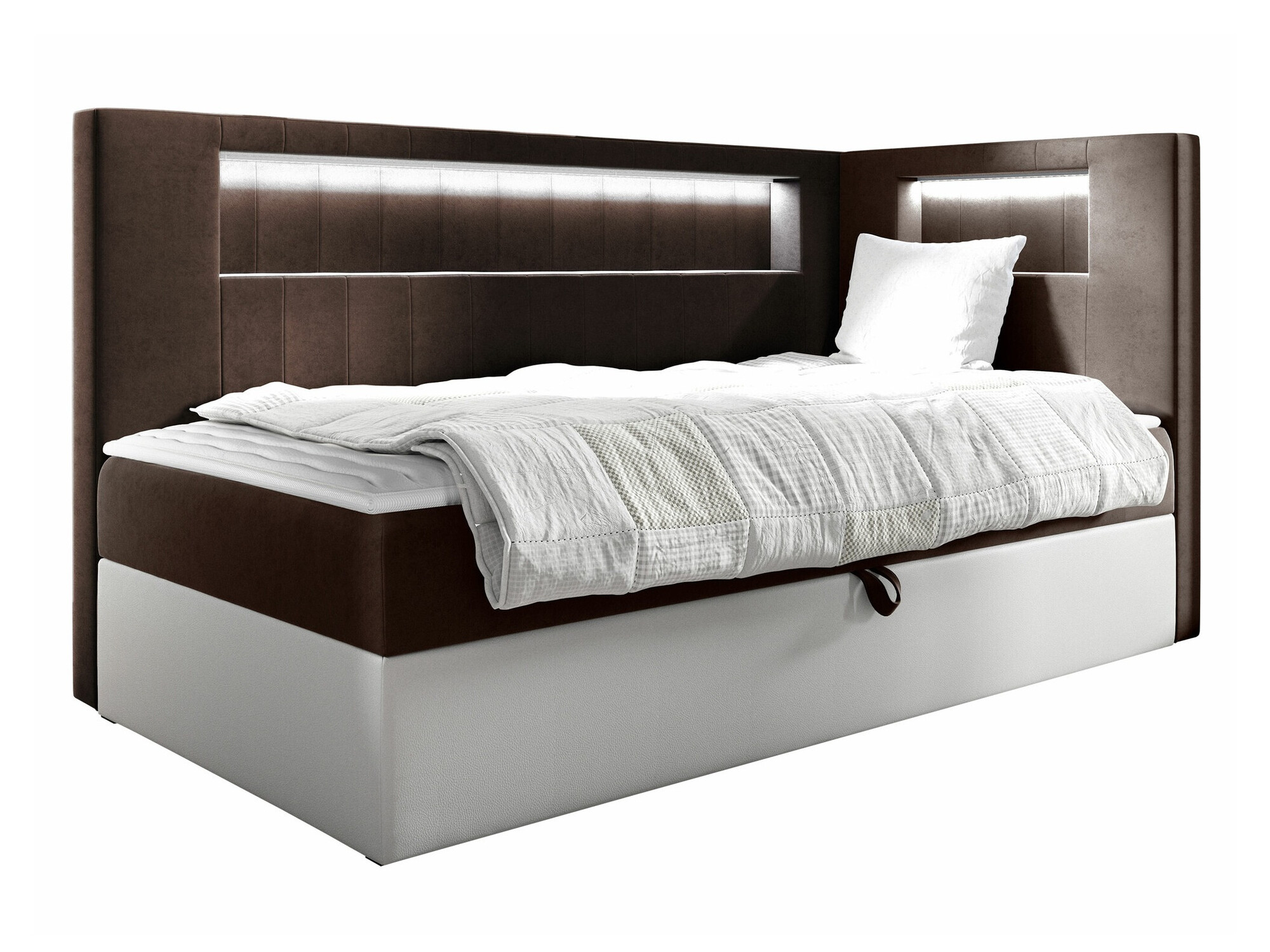 Boxspringbett Lucus VIII (Soft 017 + Fresh 4)