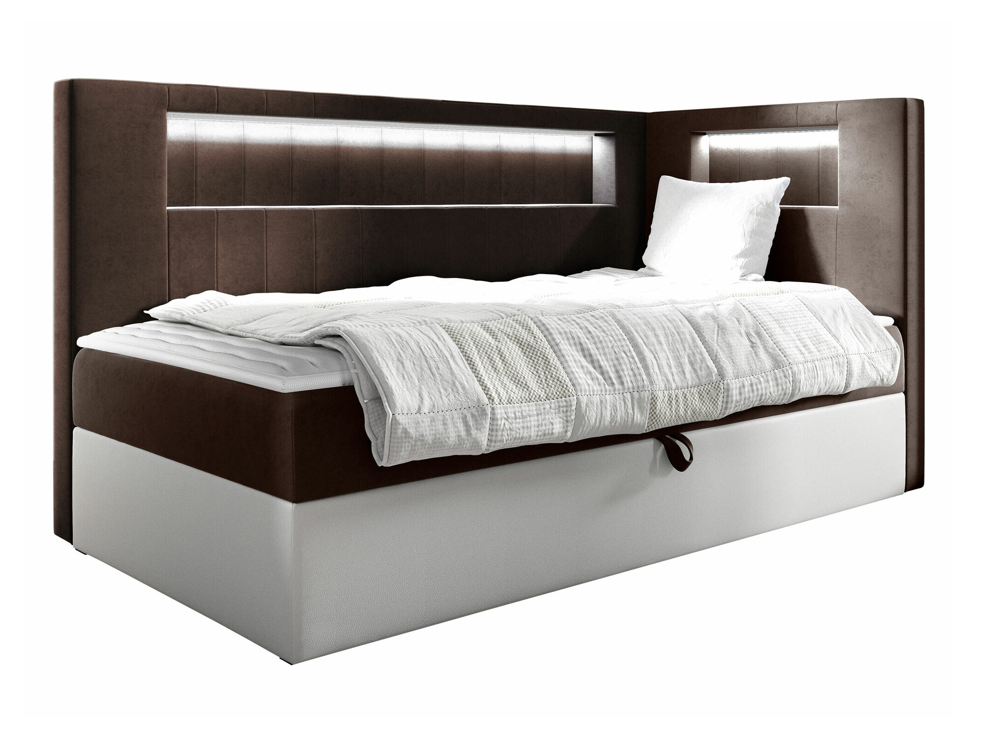 Boxspringbett Lucus VIII (Soft 017 + Fresh 4)