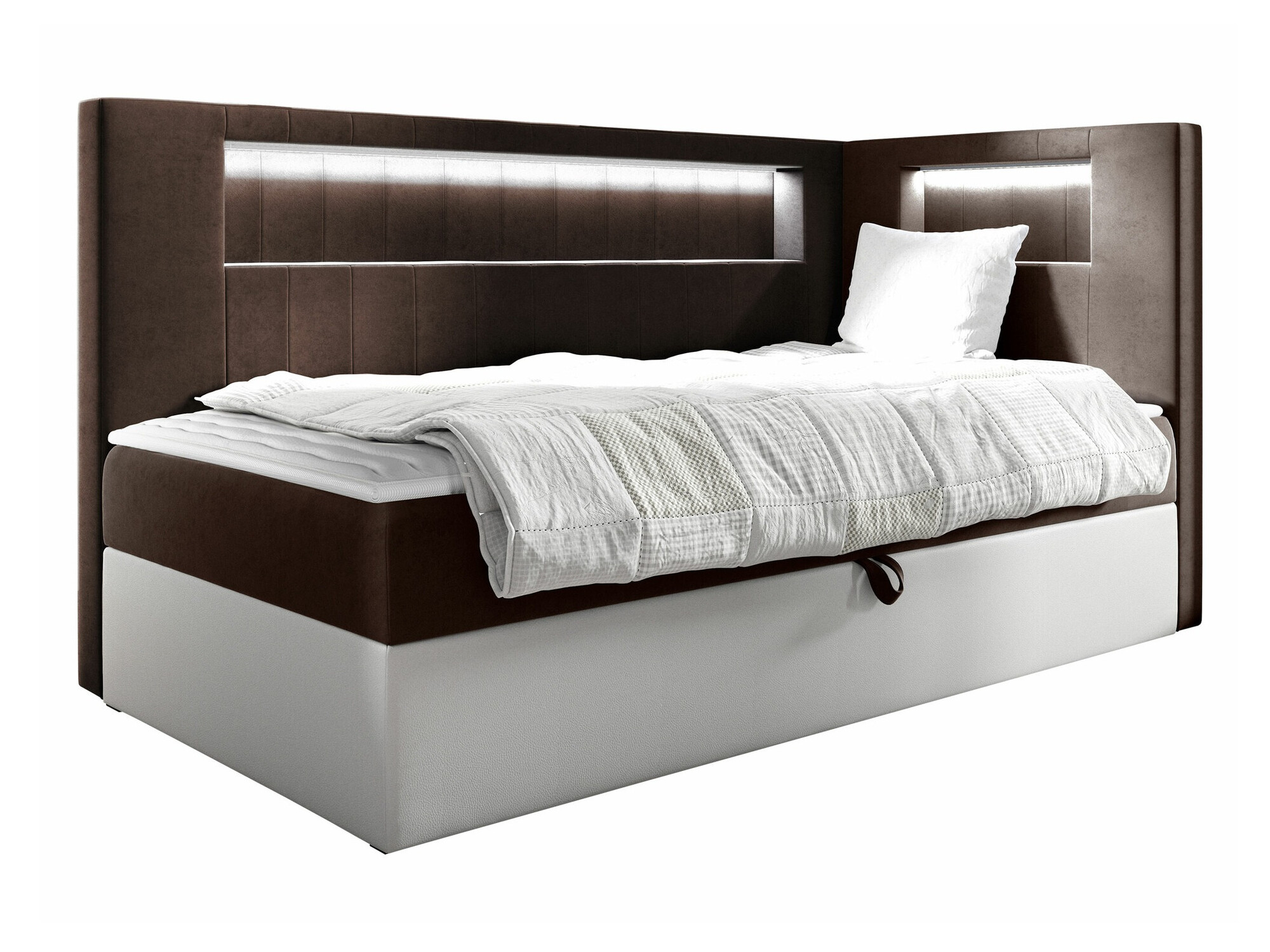 Boxspringbett Lucus VIII (Soft 017 + Fresh 4)