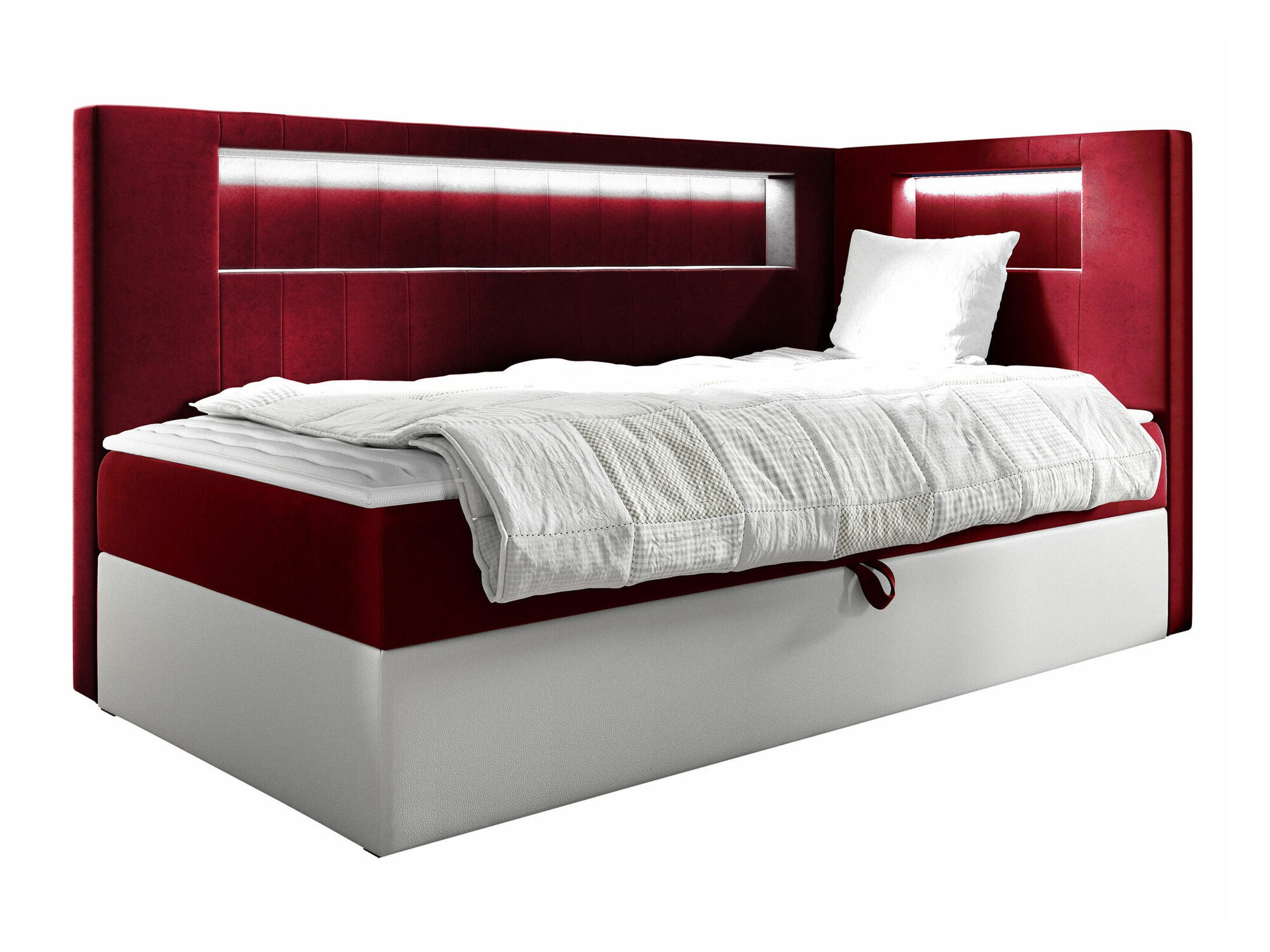 Boxspringbett Lucus VIII (Soft 017 + Fresh 8)