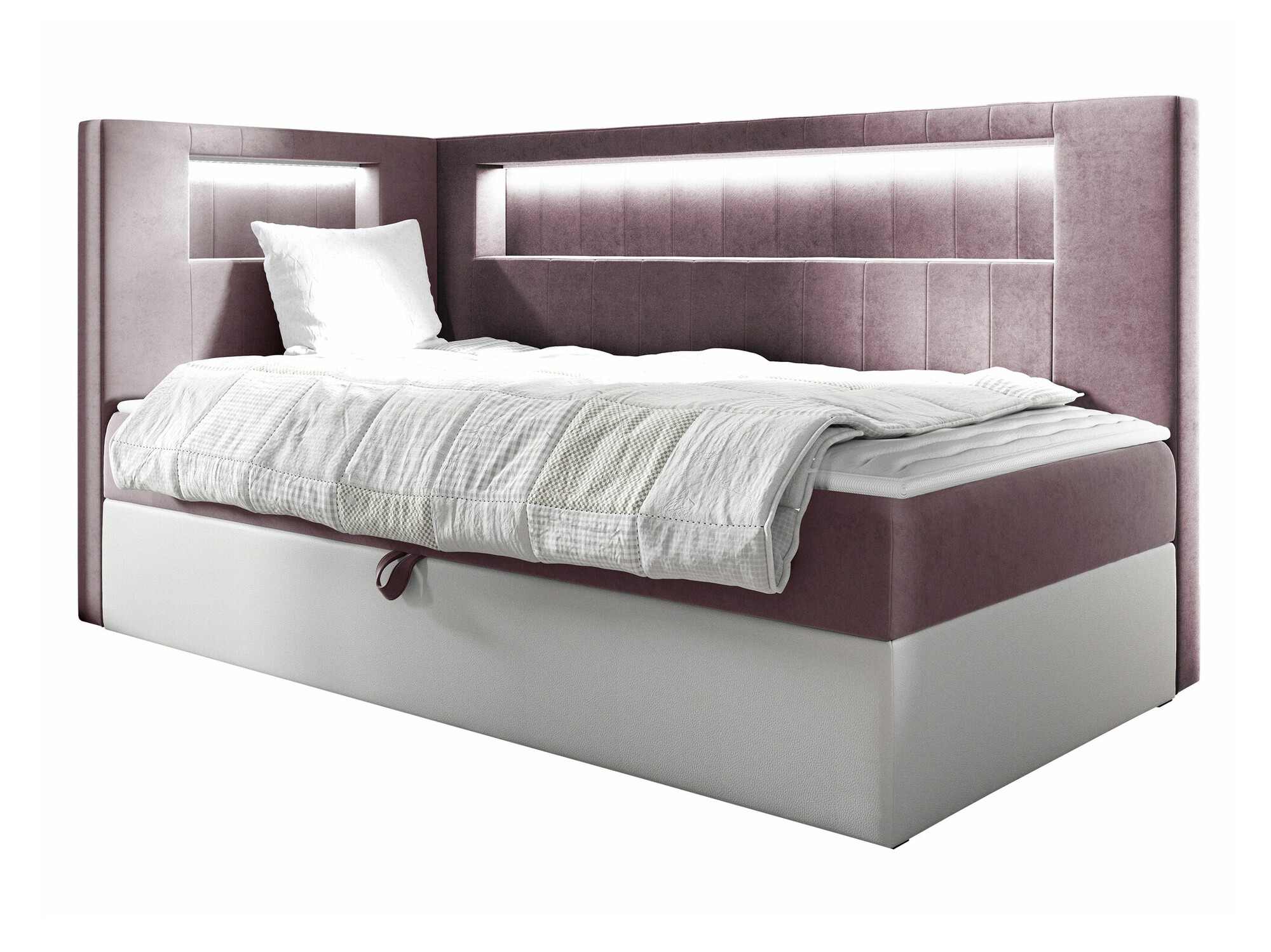 Boxspringbett Lucus VIII (Soft 017 + Fresh 9)