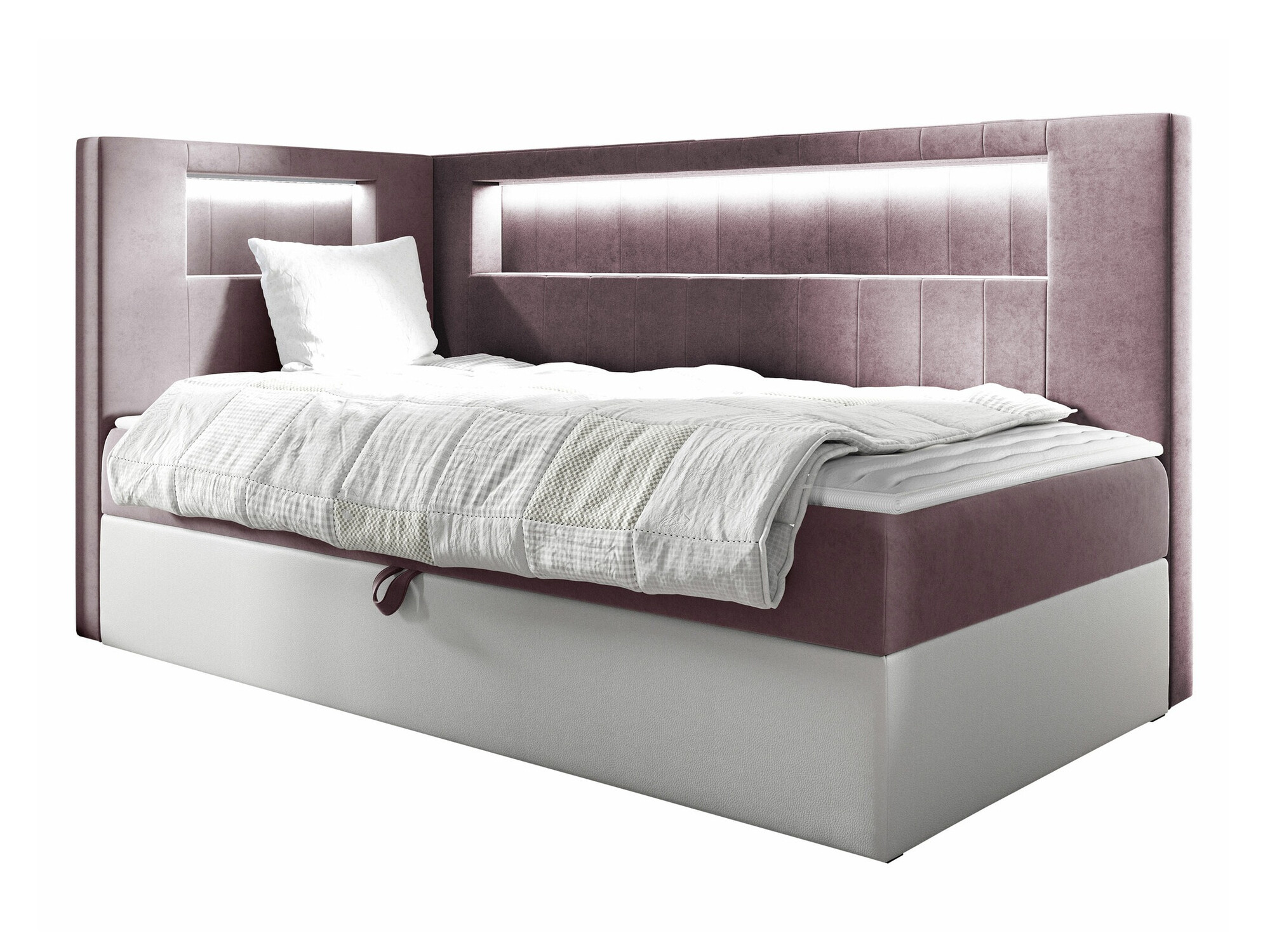 Boxspringbett Lucus VIII (Soft 017 + Fresh 9)