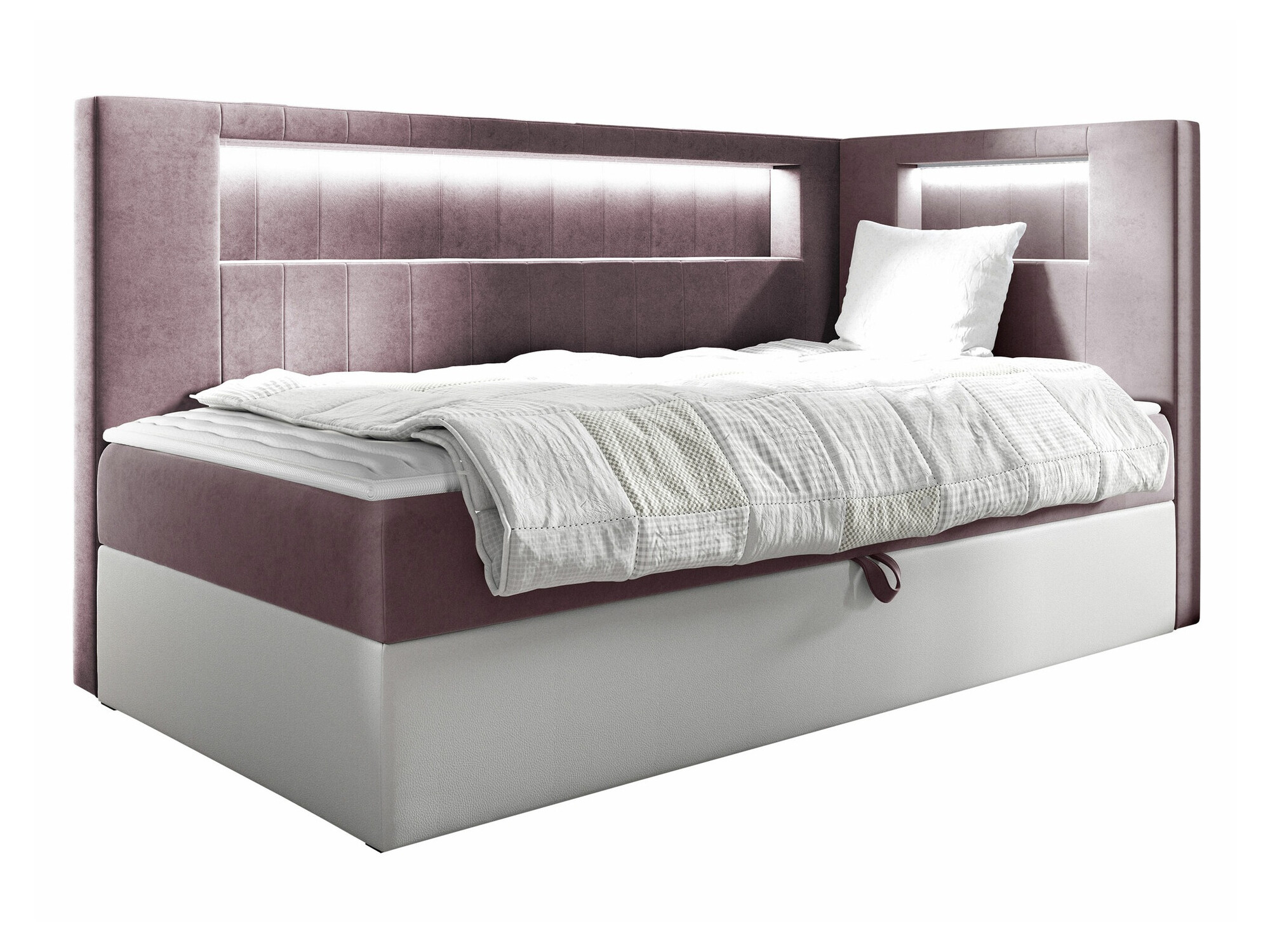 Boxspringbett Lucus VIII (Soft 017 + Fresh 9)