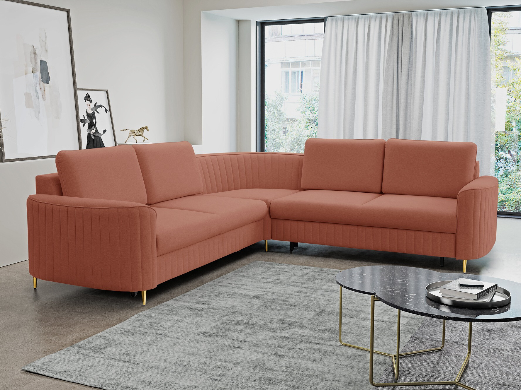 Ecksofa Kingston 157 (Castel 55)