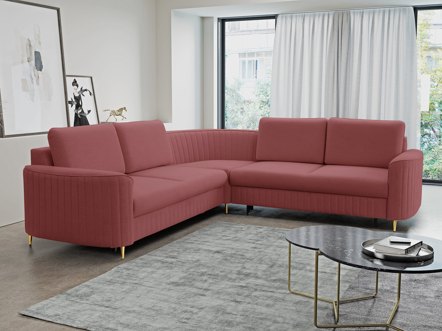 Ecksofa Kingston 157 (Castel 59)