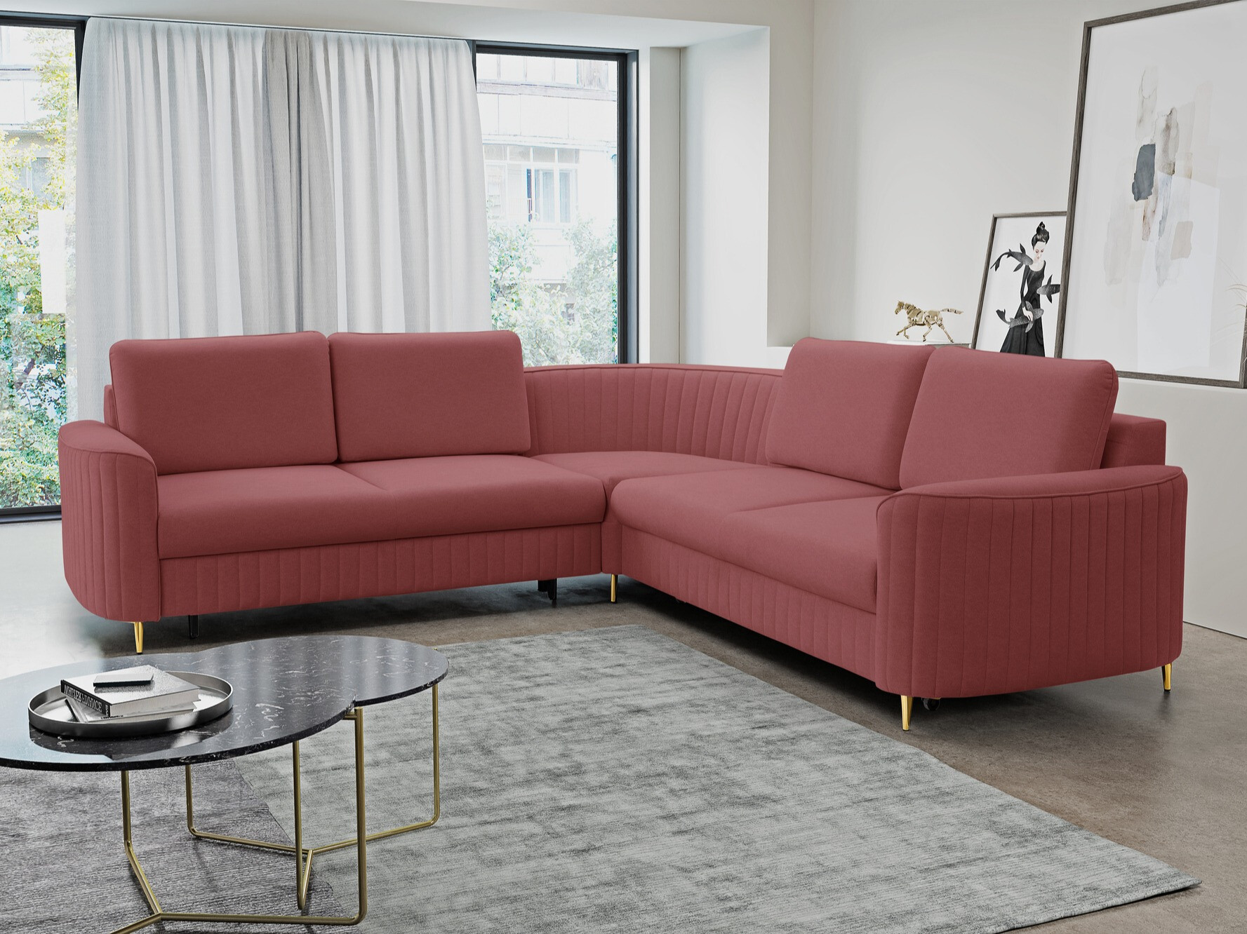 Ecksofa Kingston 157 (Castel 59)