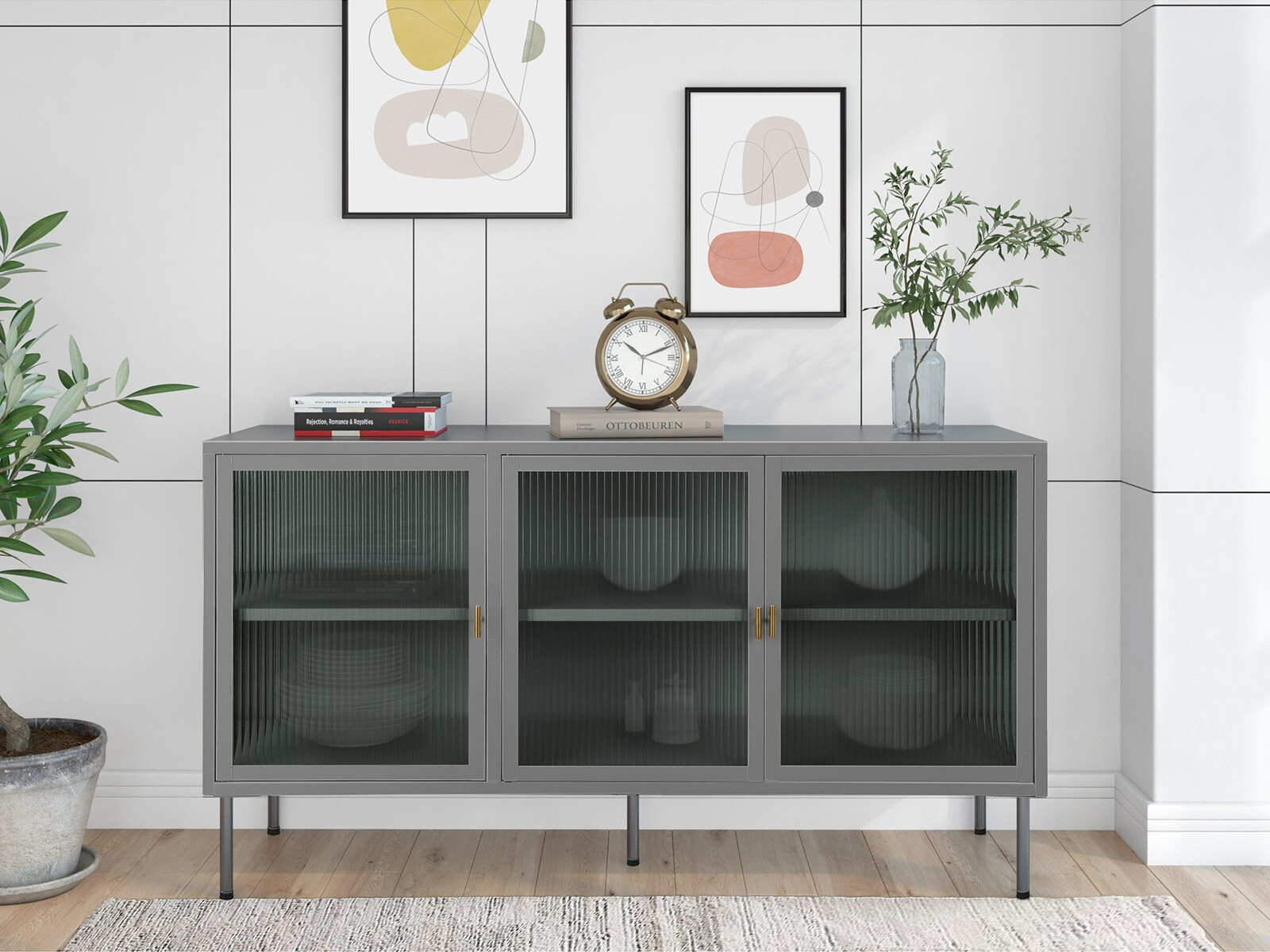 Sideboard Denton 1173 (Grau)