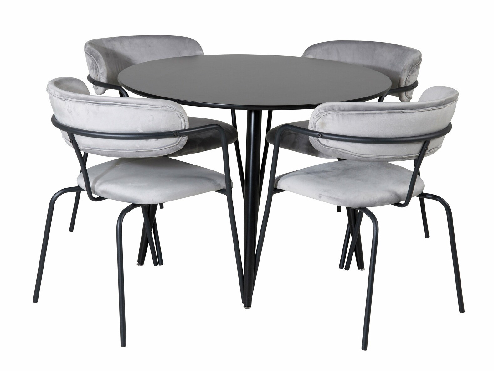 Essgruppe Dallas 4687 (Grau)