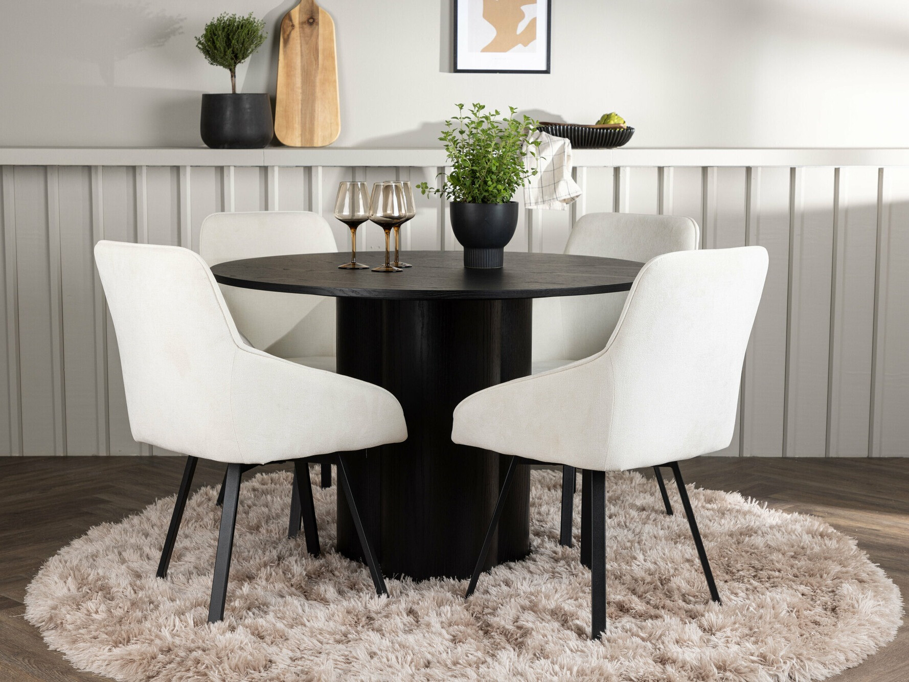 Essgruppe Dallas 5008 (Schwarz)