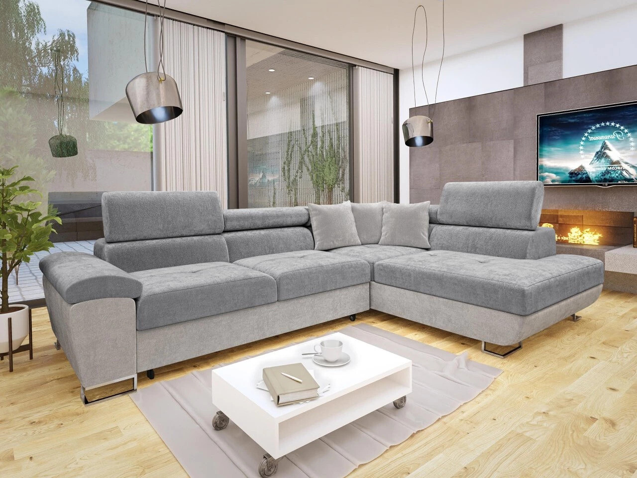 Ecksofa Comfivo Ruta VII (Rinaldi 15 + Rinaldi 13)