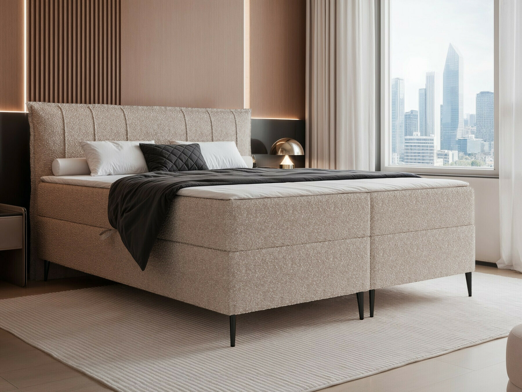 Boxspringbett Martinez 105 (Legend 03)