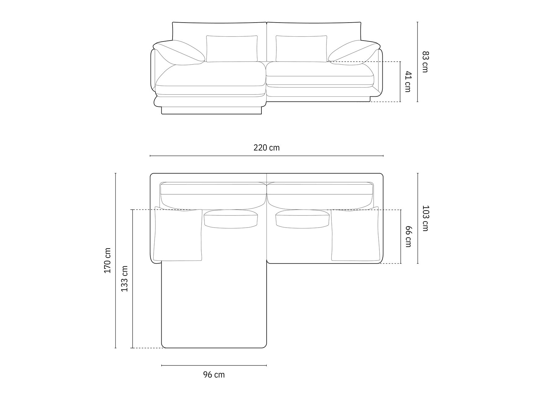 Ecksofa Vernovu 103 (Wind 02)