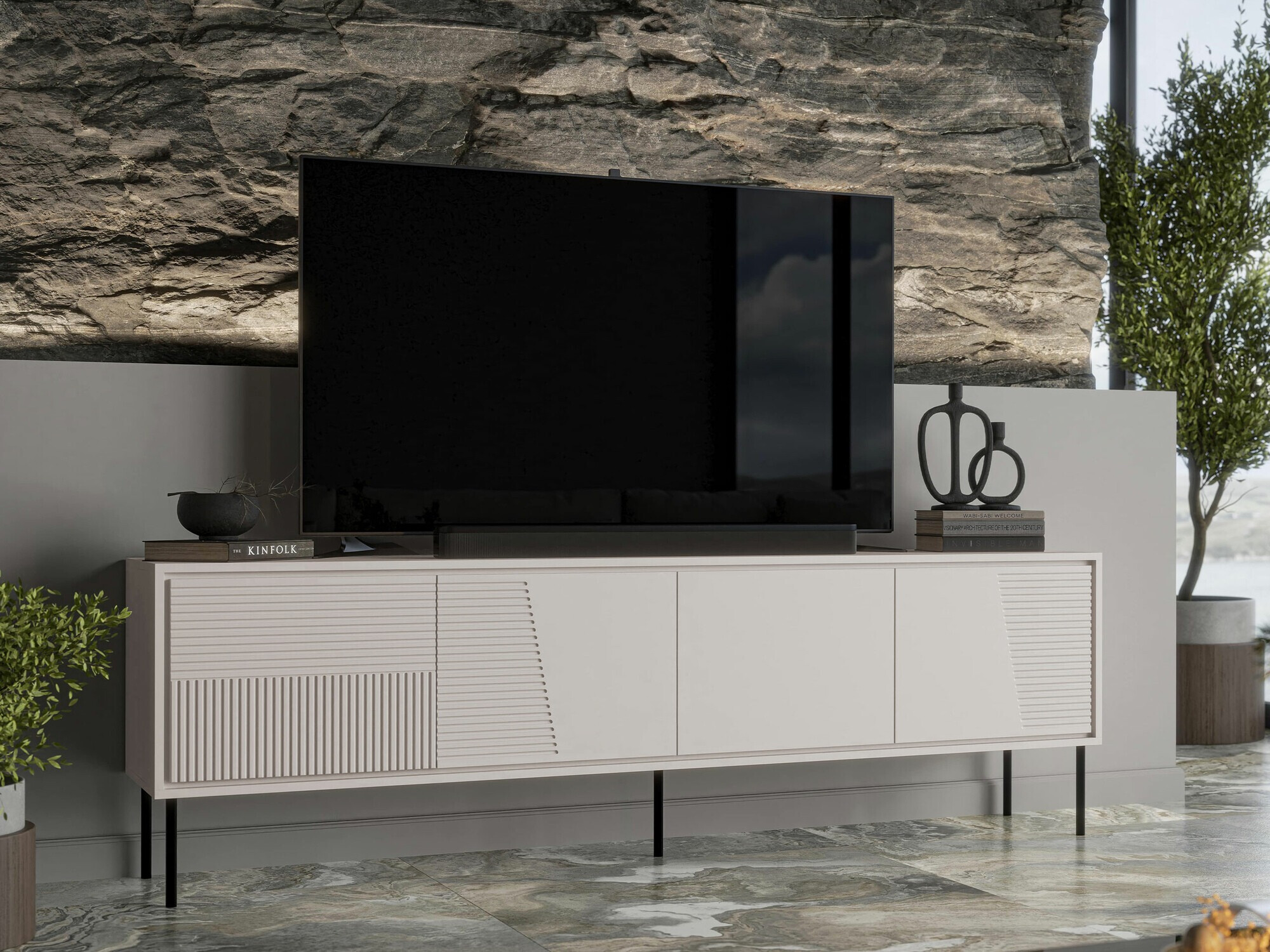 TV-Möbel Charlotte 209 (Kaschmir)