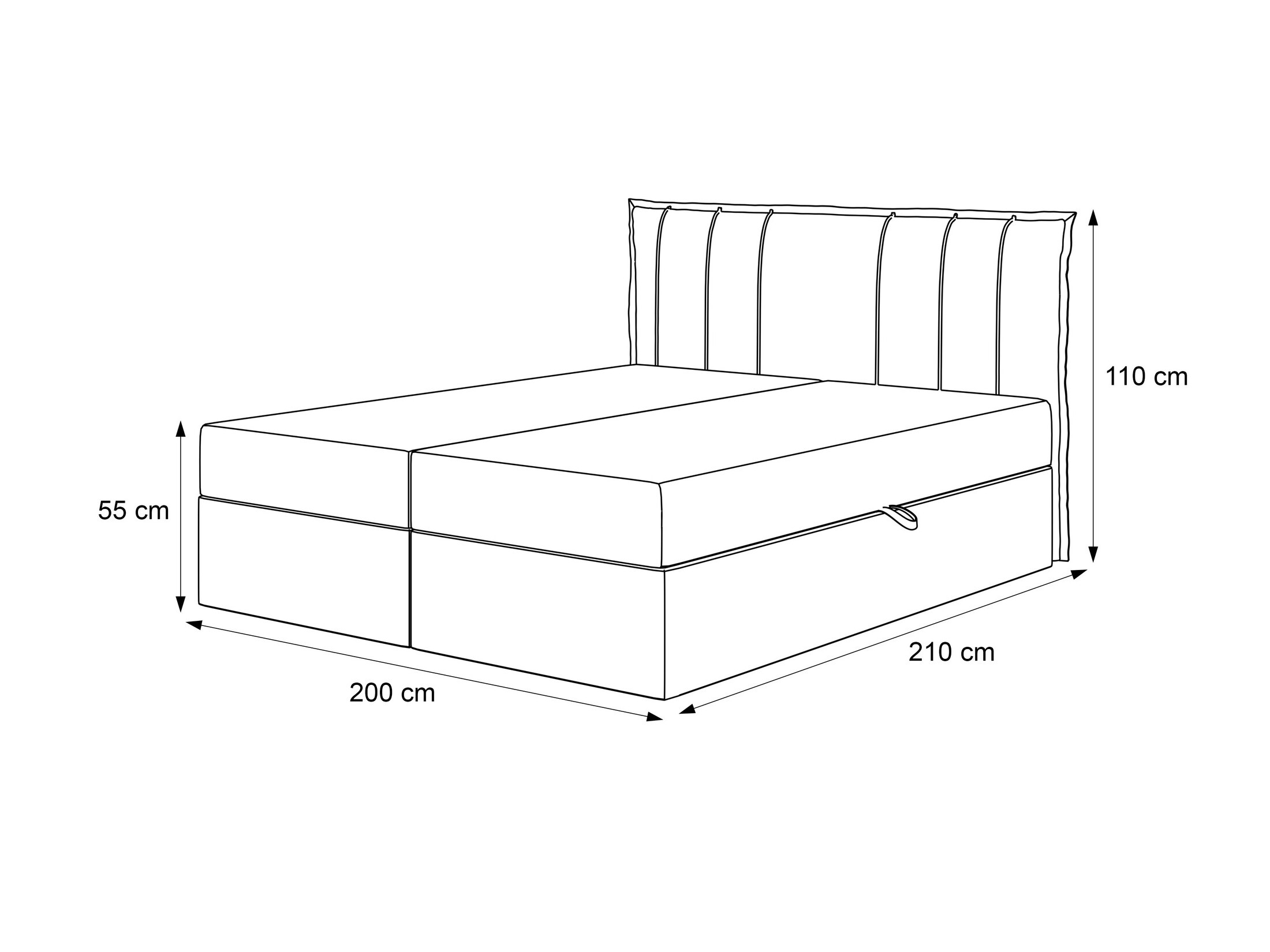 Boxspringbett Martinez 107 (Legend 04)