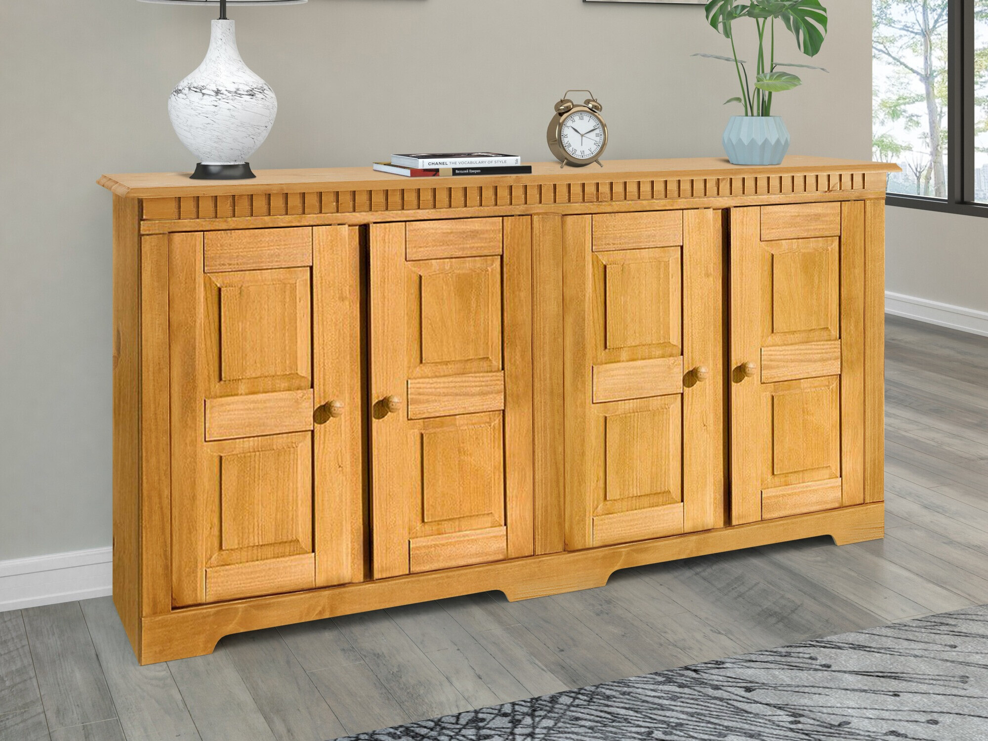 Sideboard Cavfelo 104 (Kiefernholzoptik)