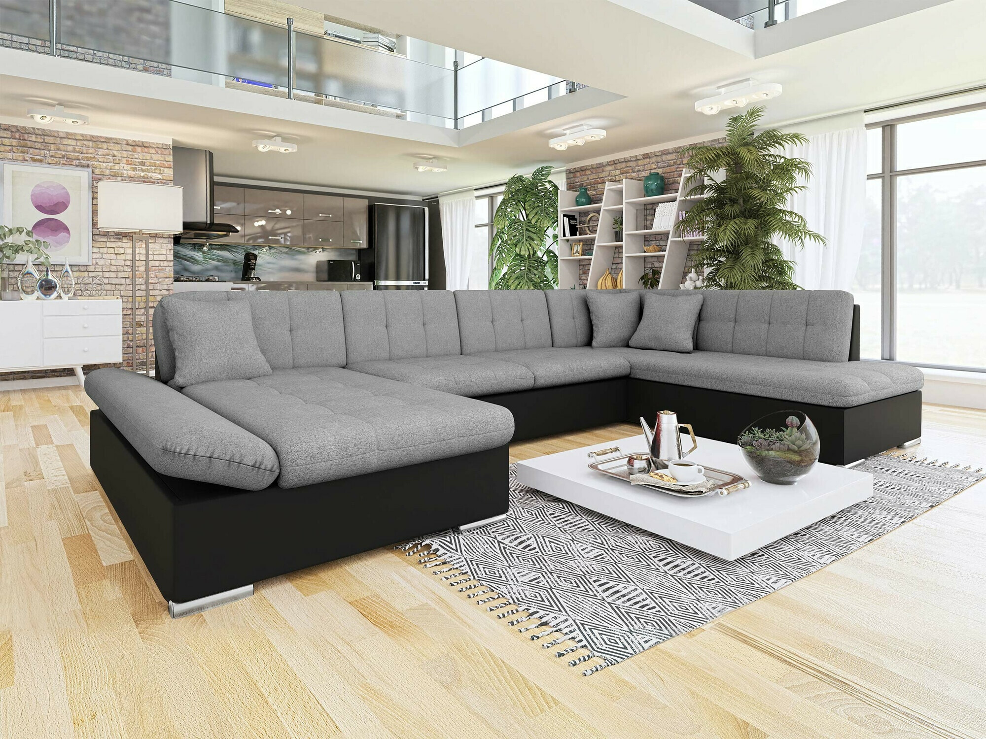 Ecksofa Comfivo 150 (Soft 011 + Soul 17)