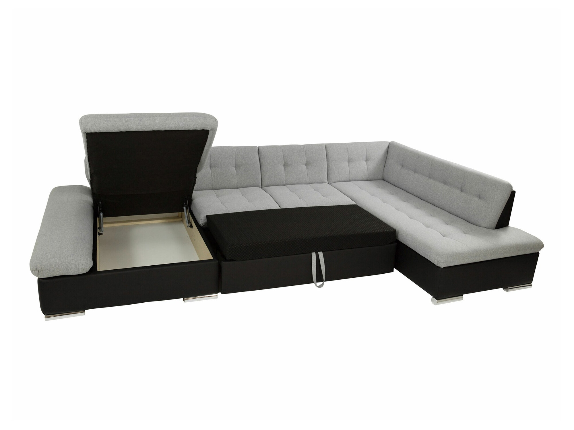 Ecksofa Comfivo 150 (Soft 017 + Soul 17)
