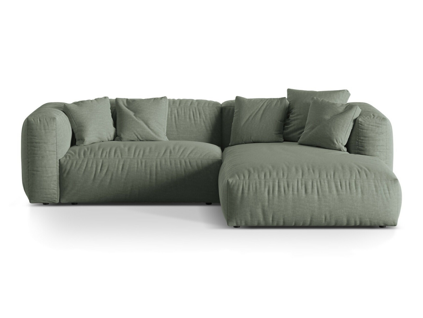 Modulares Ecksofa Sorcoro 105 (Boston Water Green)