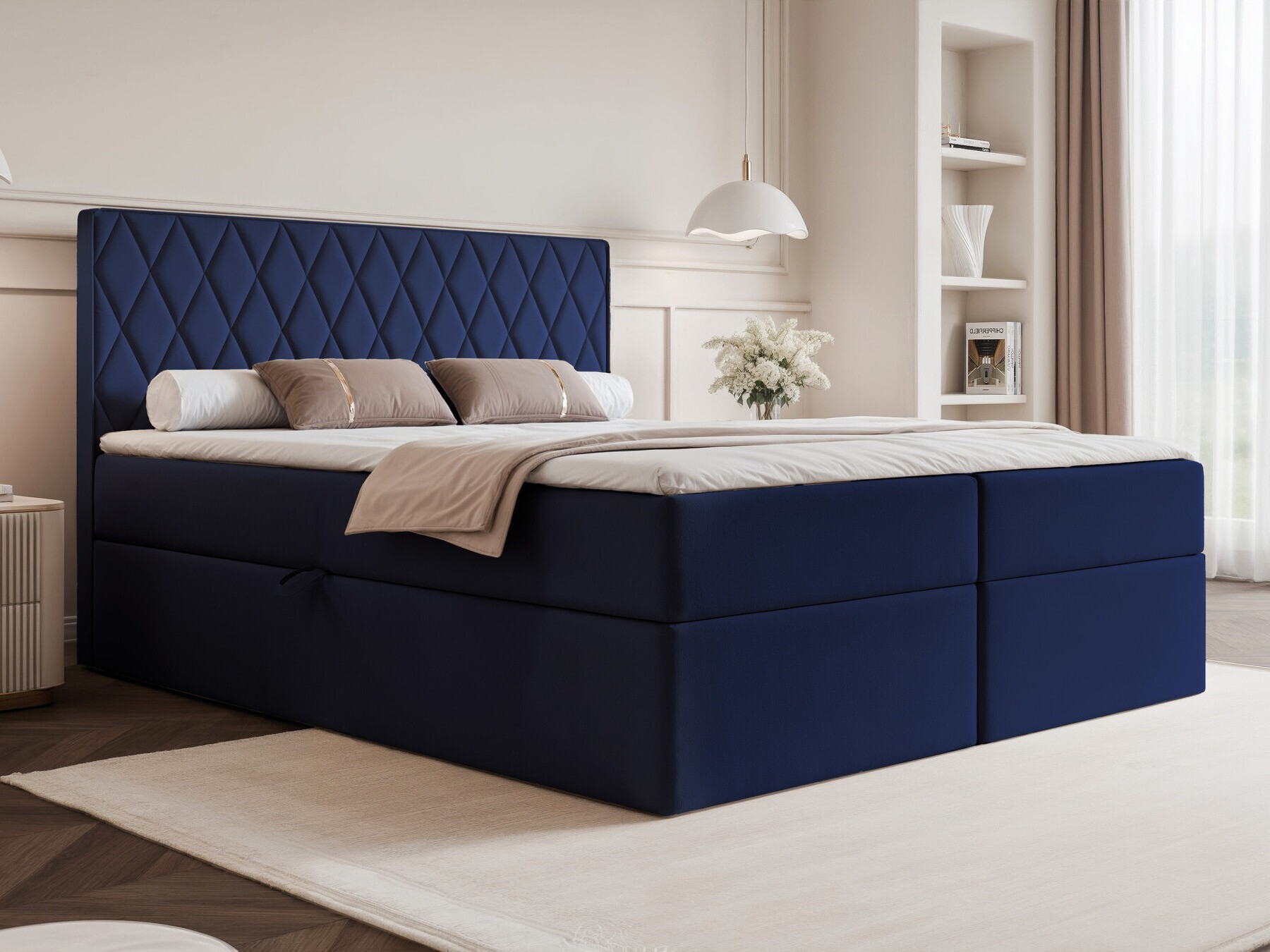 Boxspringbett Martinez 114 (Magic Velvet 2216)