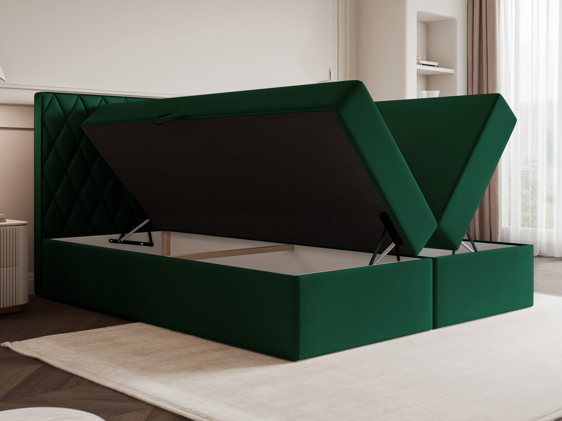 Boxspringbett Martinez 114 (Magic Velvet 2216)