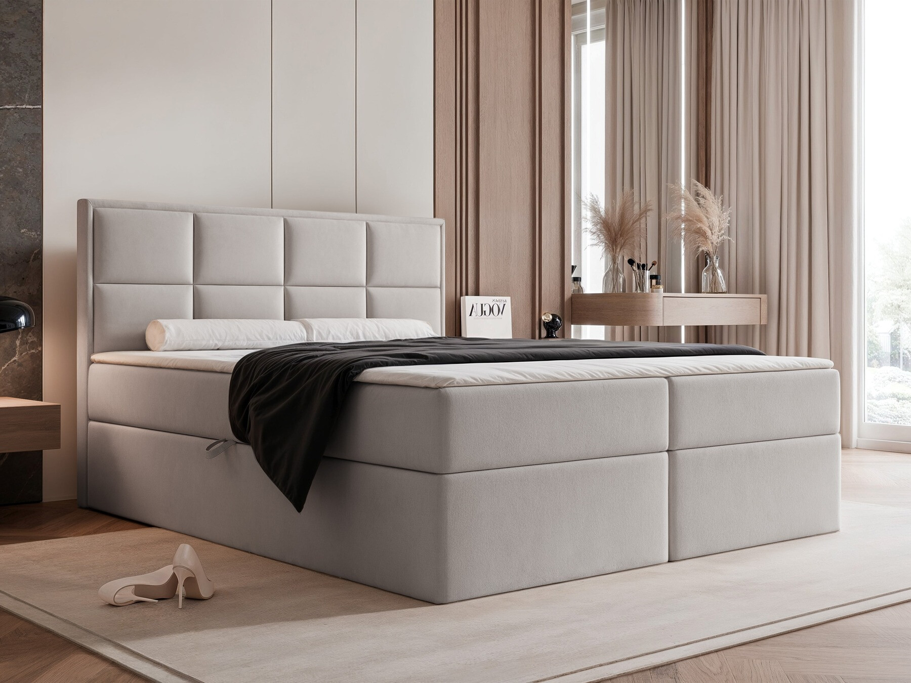 Boxspringbett Martinez 115 (Magic Velvet 2240)