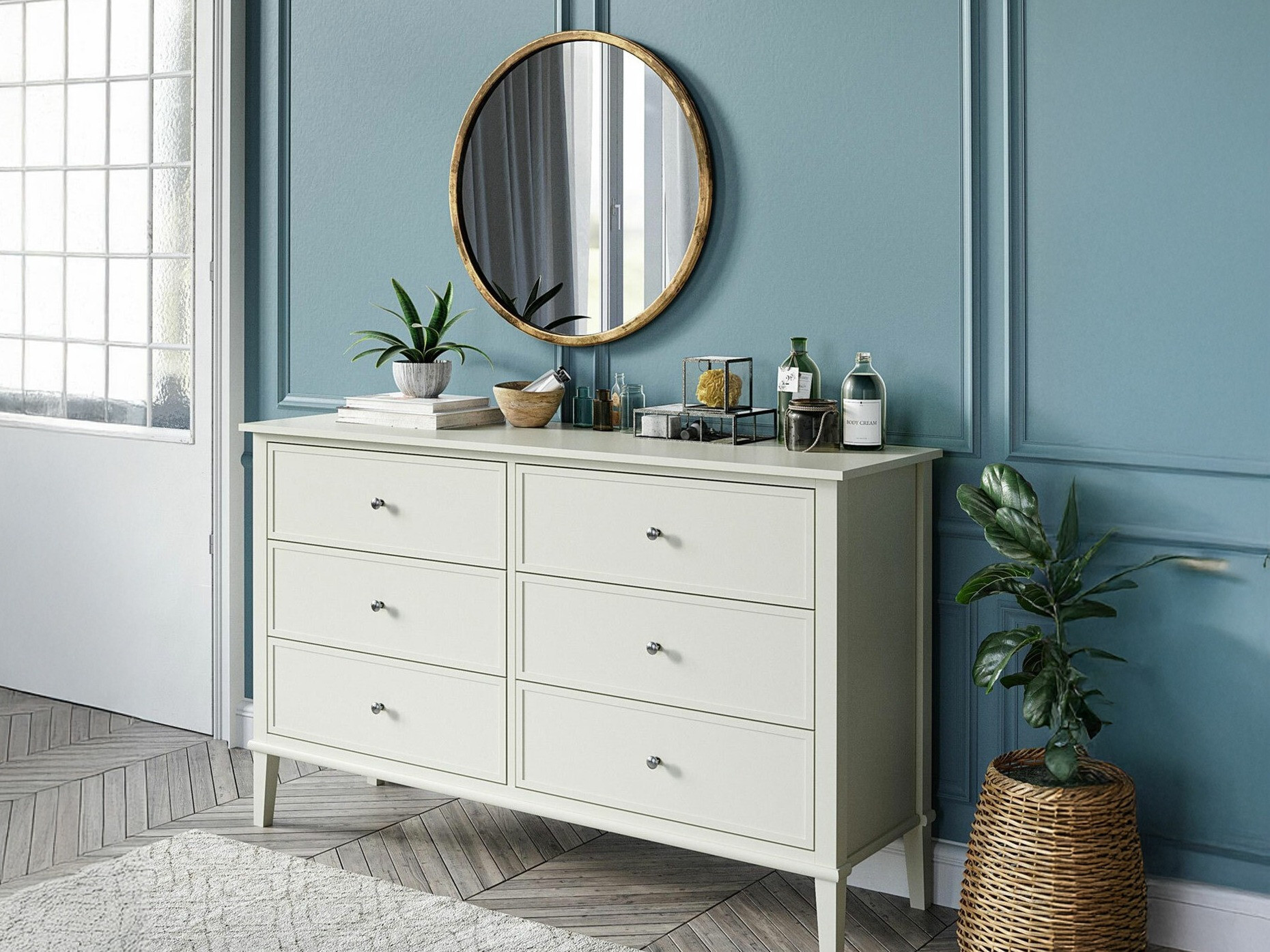 Kommoden Sonfivo 106 (Weiss)