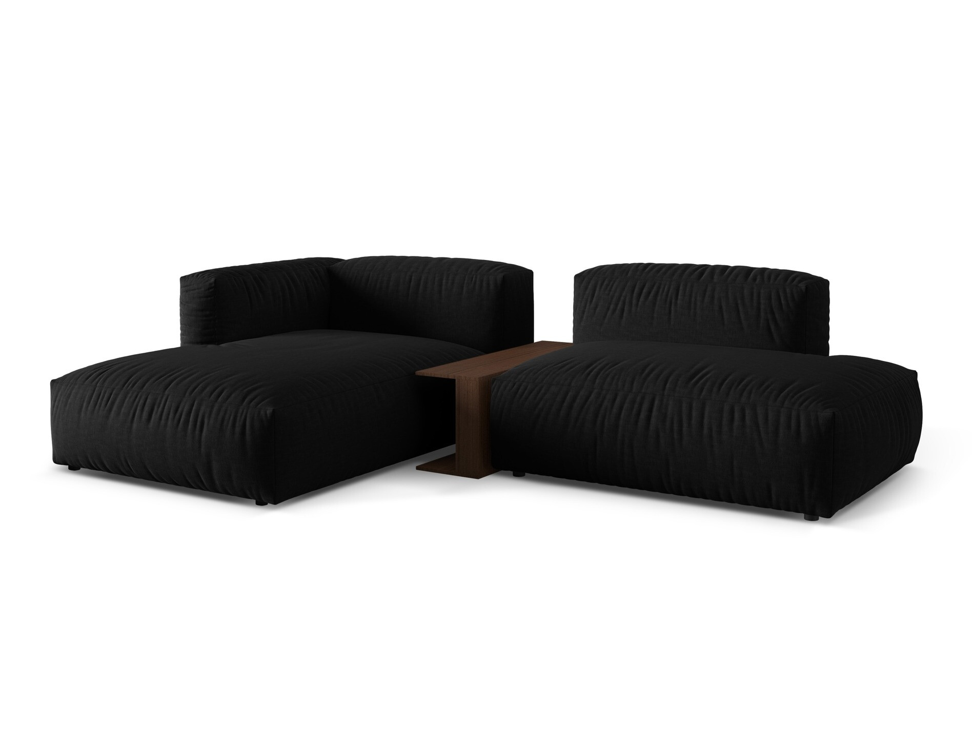 Modulares Ecksofa Sorcoro 106 (Boston Black)