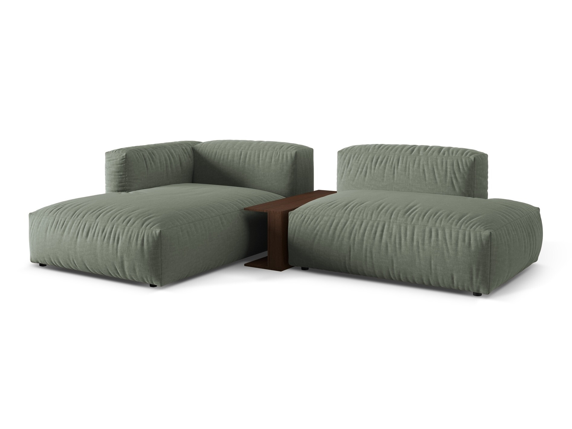 Modulares Ecksofa Sorcoro 106 (Boston Water Green)