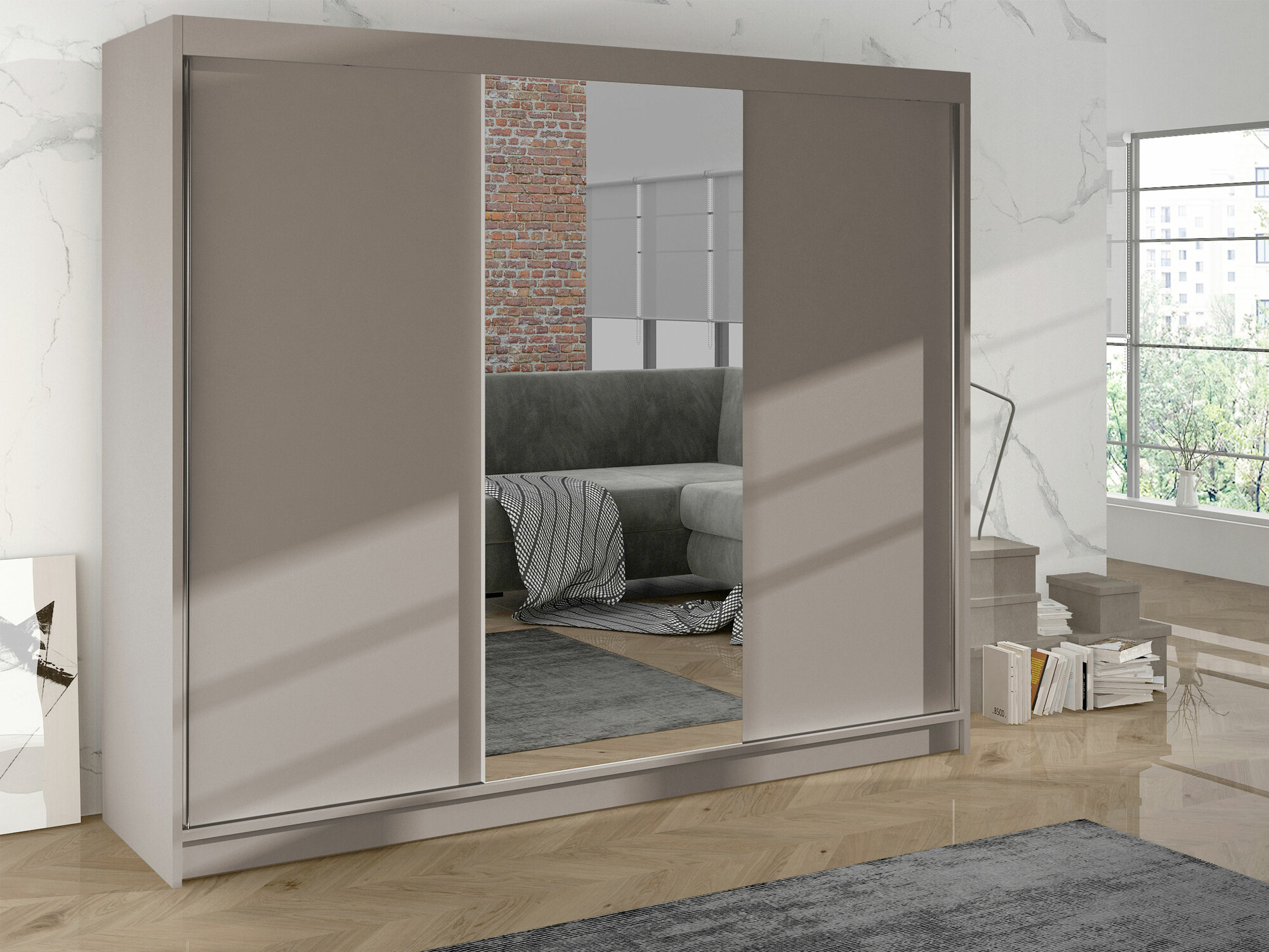 Kleiderschrank Closico Durion I (Kaschmir)