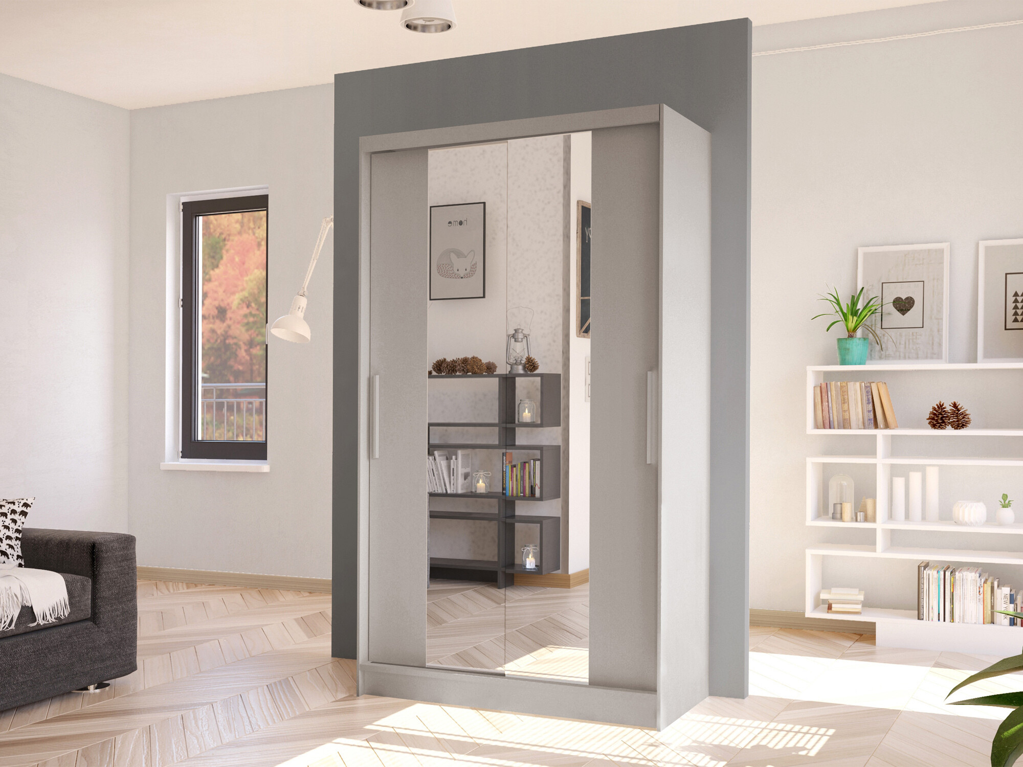 Kleiderschrank Closico Structor II (Kaschmir)