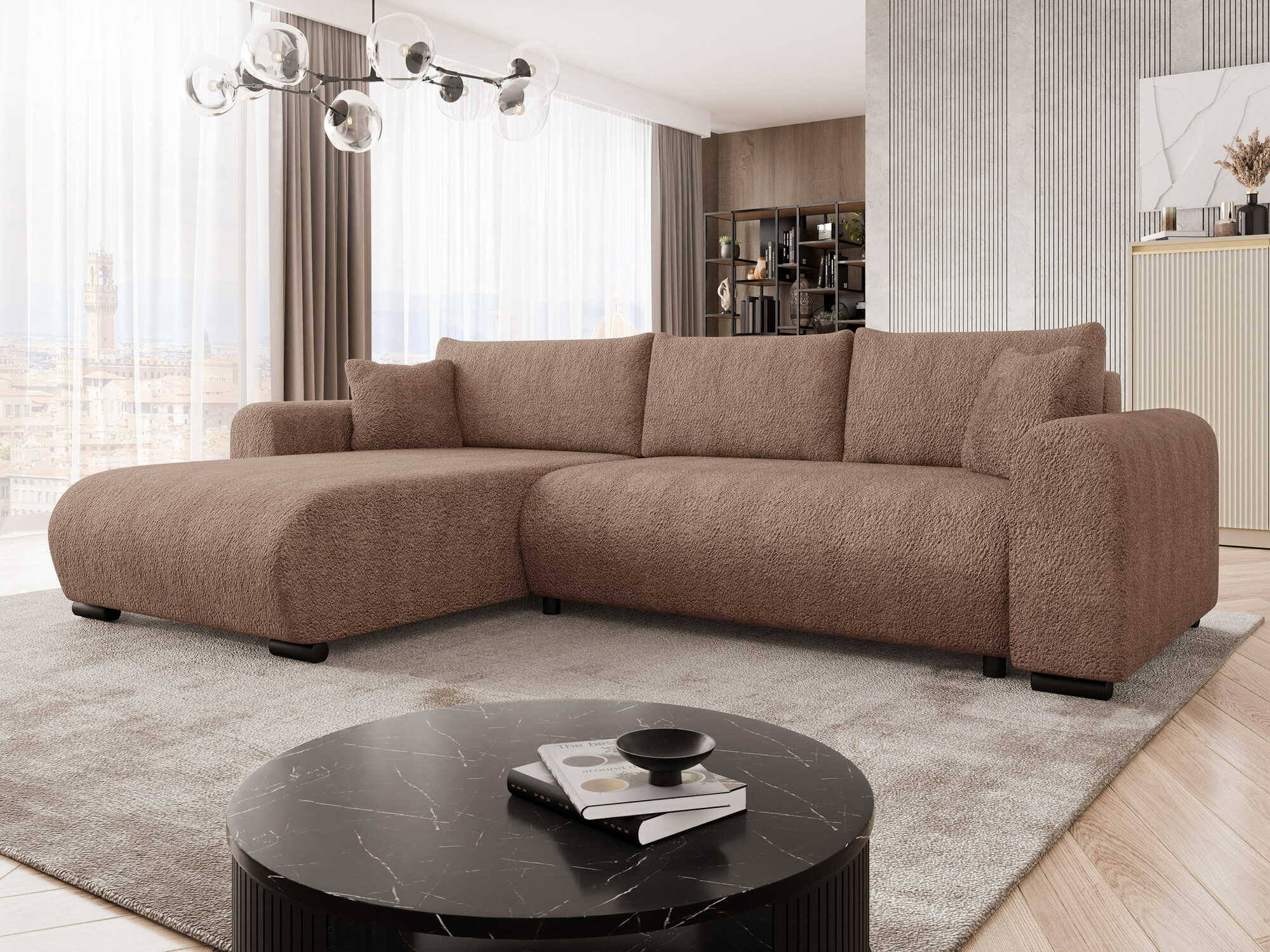 Ecksofa Comfivo 410 (Coral 45)