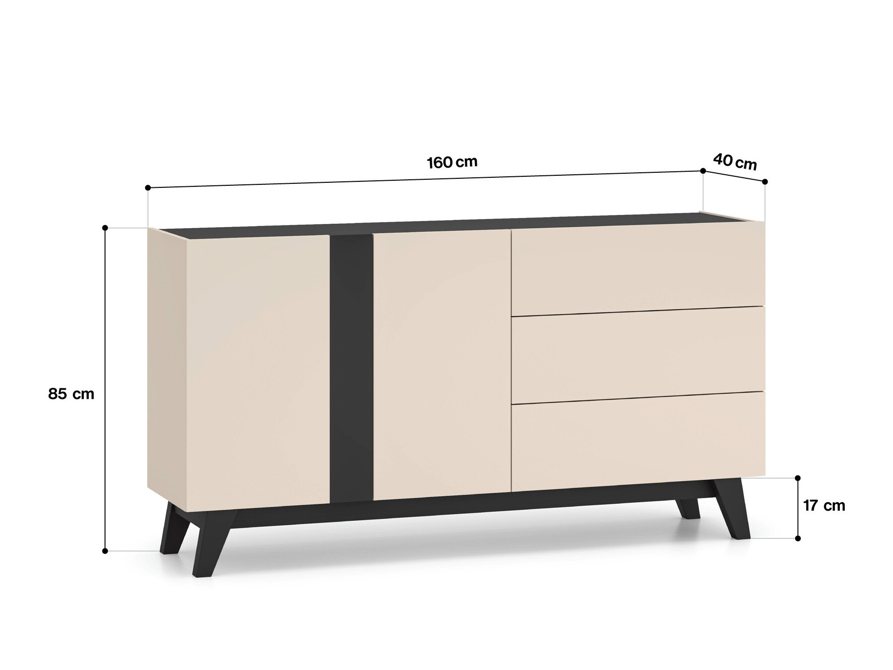 Kommode Evateno 102