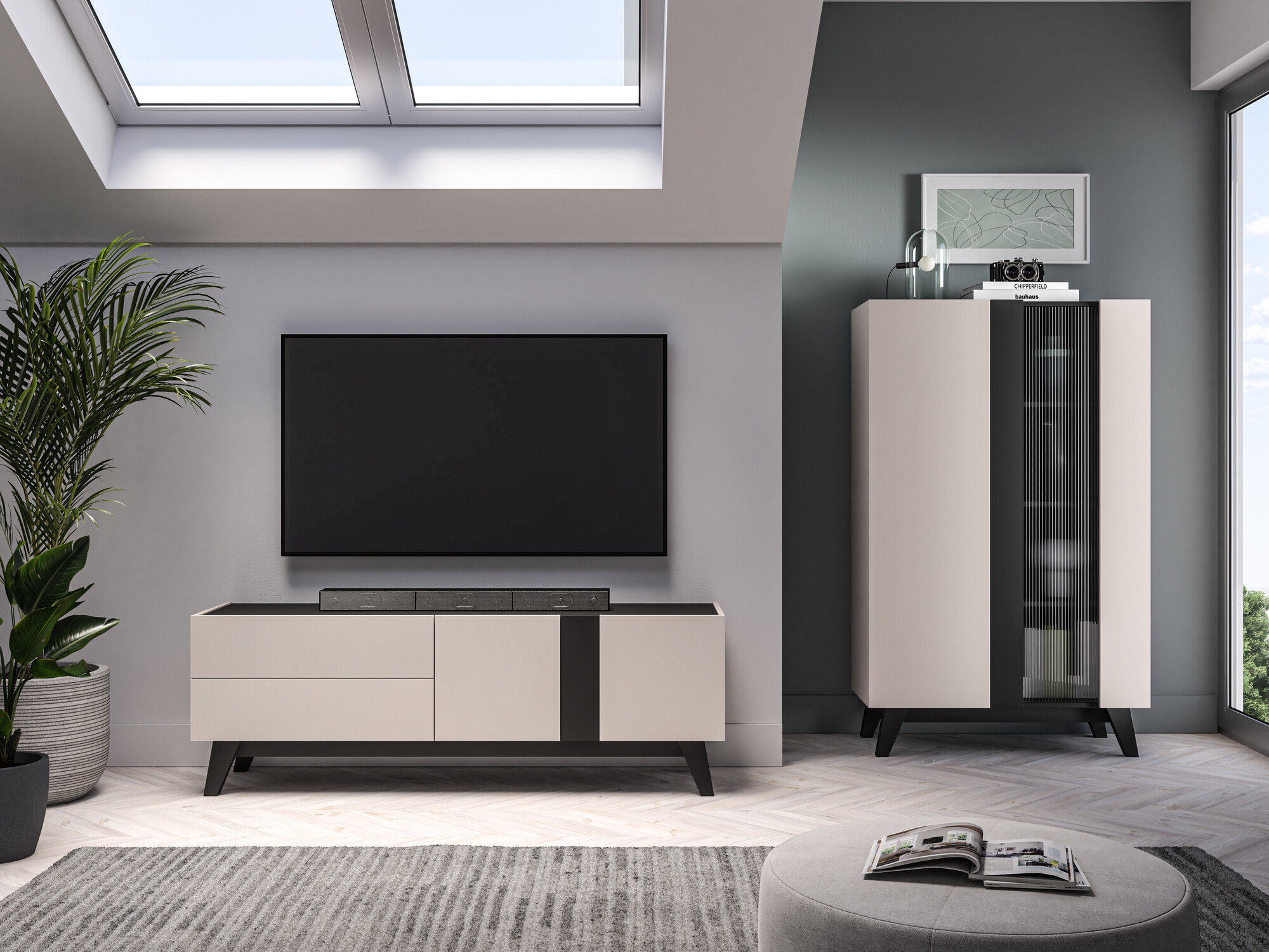 Wohnzimmer-Set Evateno 106