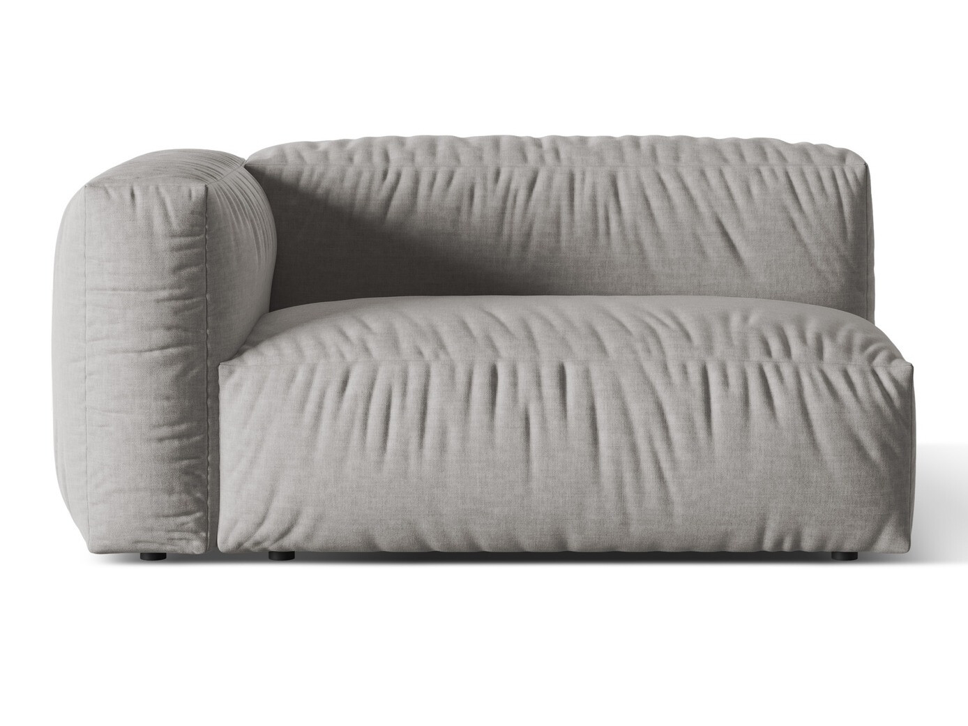 Modularer Sessel Sorcoro 111 (Boston Hell Grau)