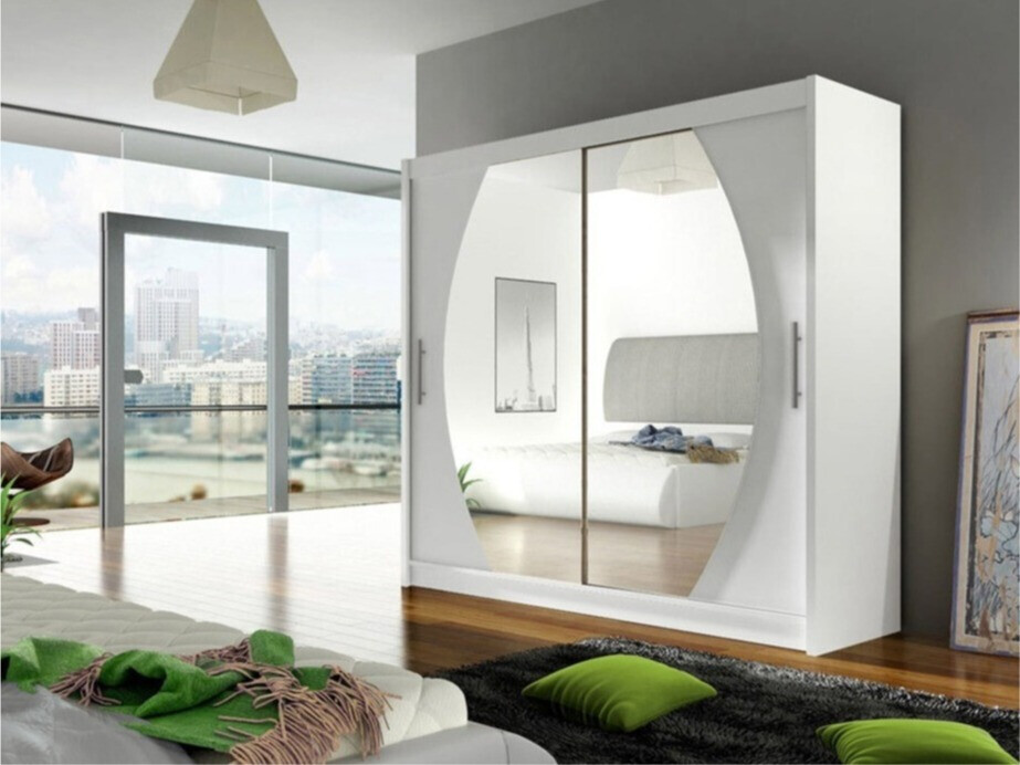 Kleiderschrank Closico Pallor IV (Weiss)