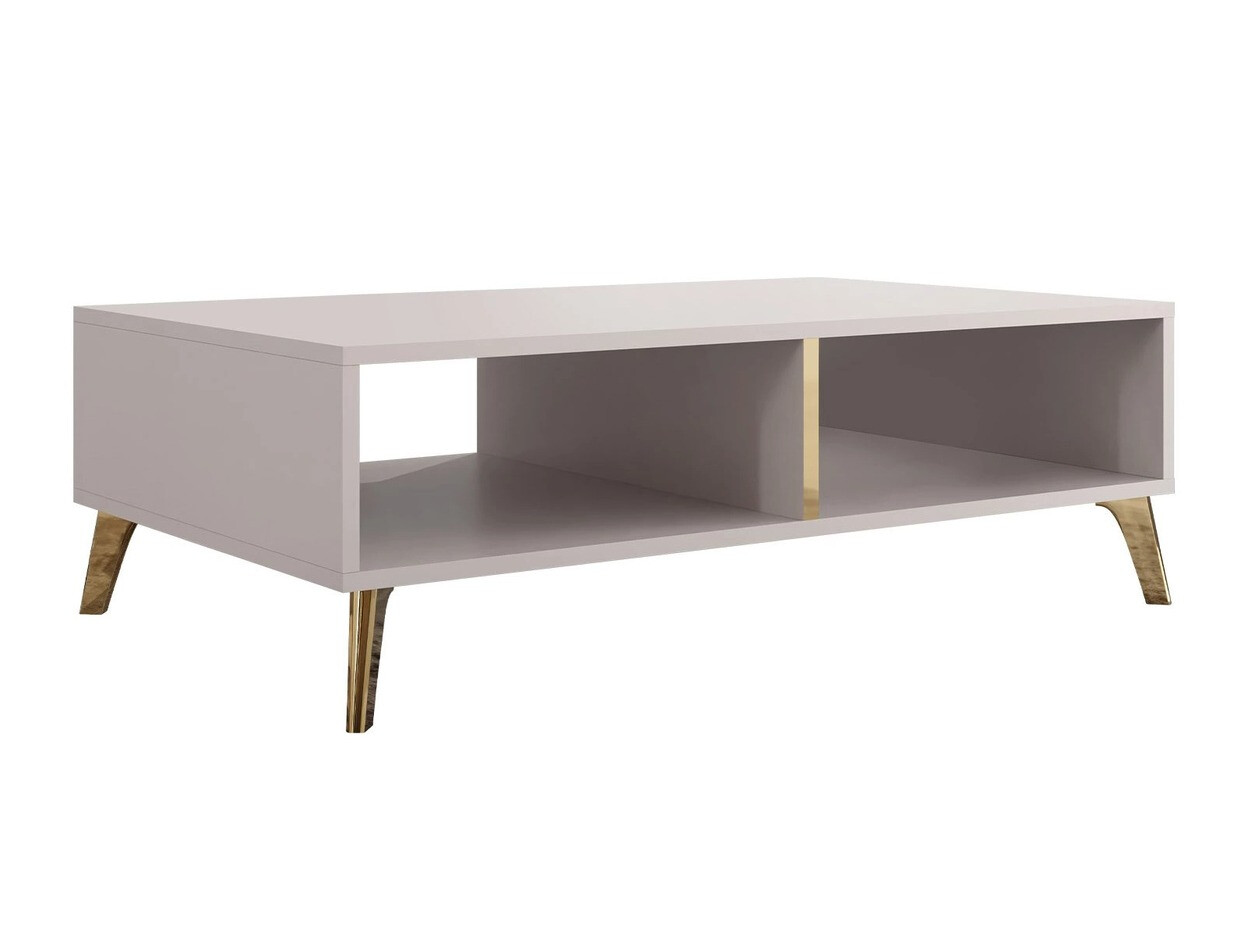 Wohnzimmer-Sets Comfivo Teslomo 115 (Kaschmir + Glänzender Kaschmir)