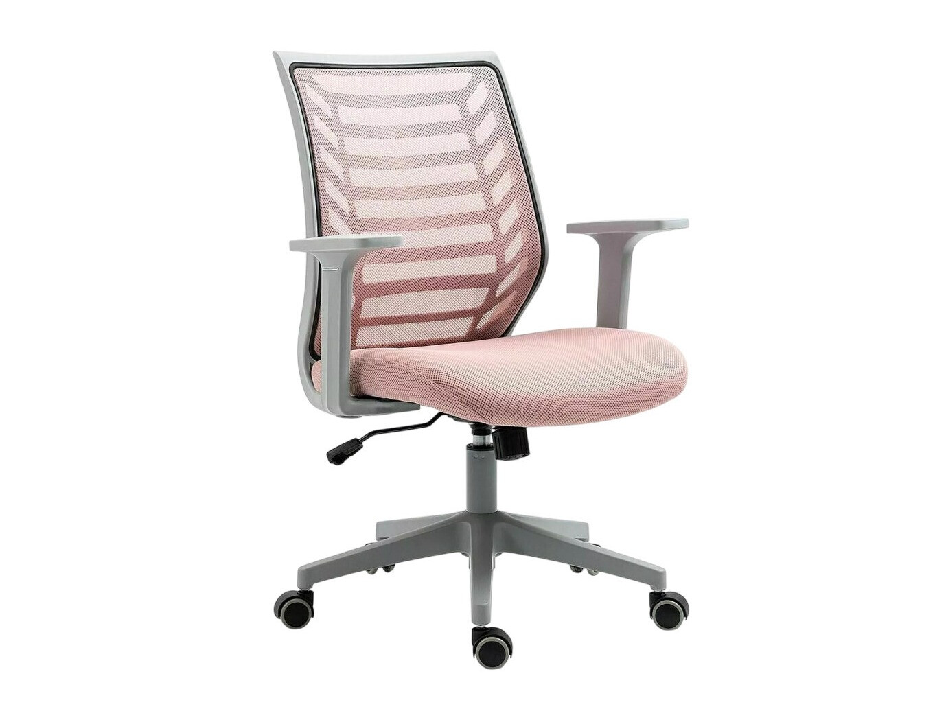 Bürostuhl Detroit 694 (Grau + Rosa)