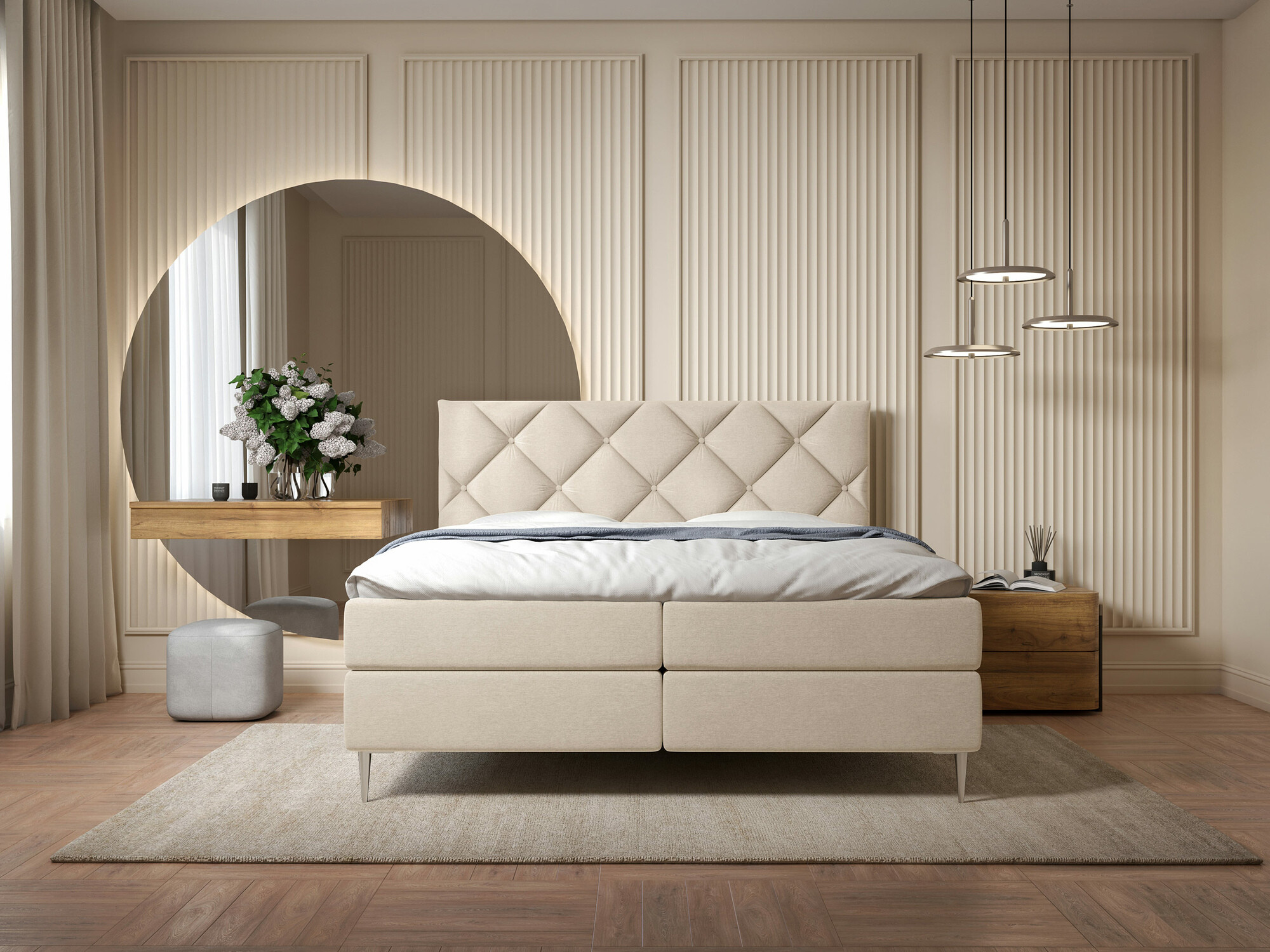 Boxspringbett ComfiDream Myrel (Verita 03)