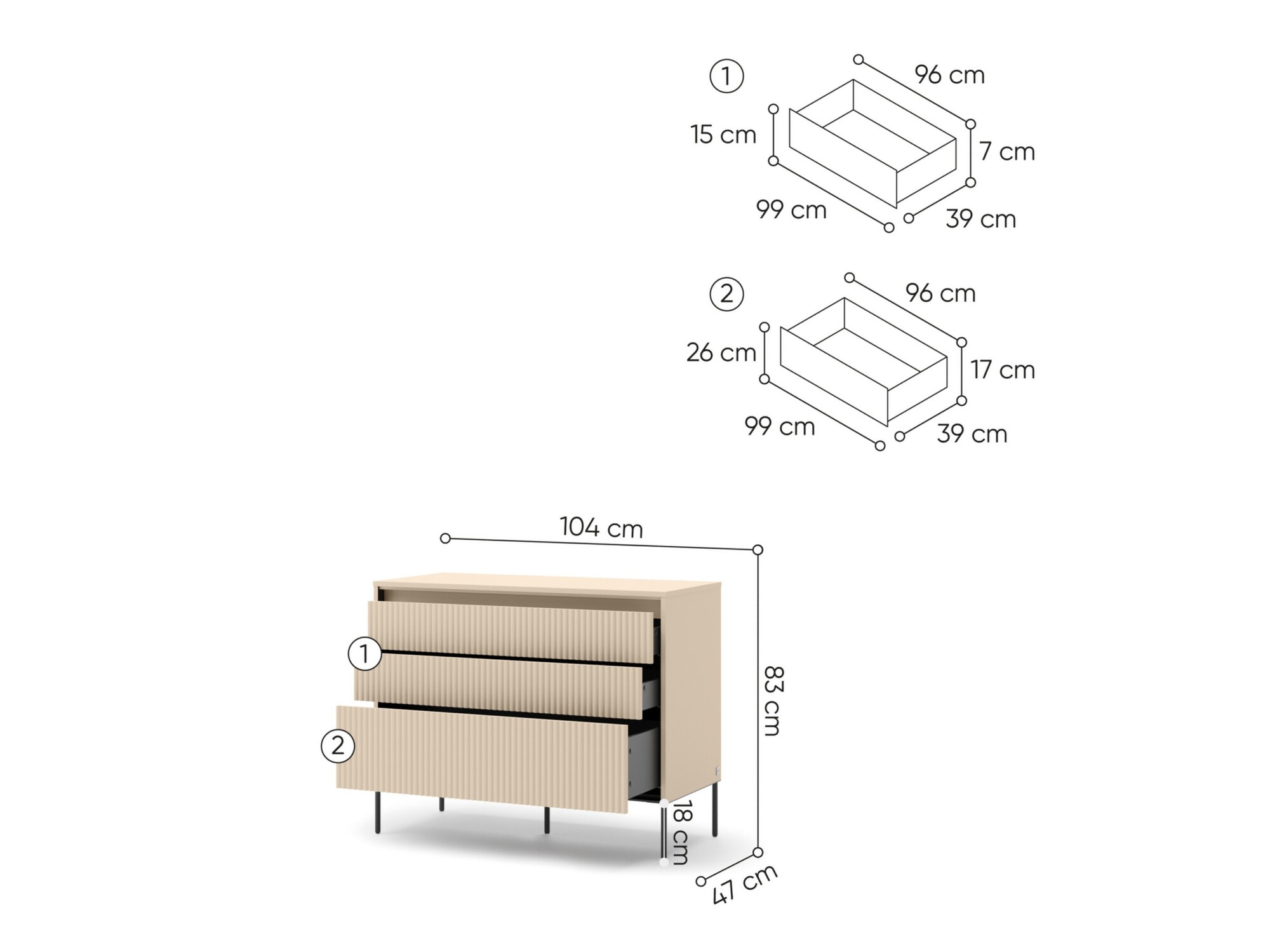 Kommode Lorfera 103
