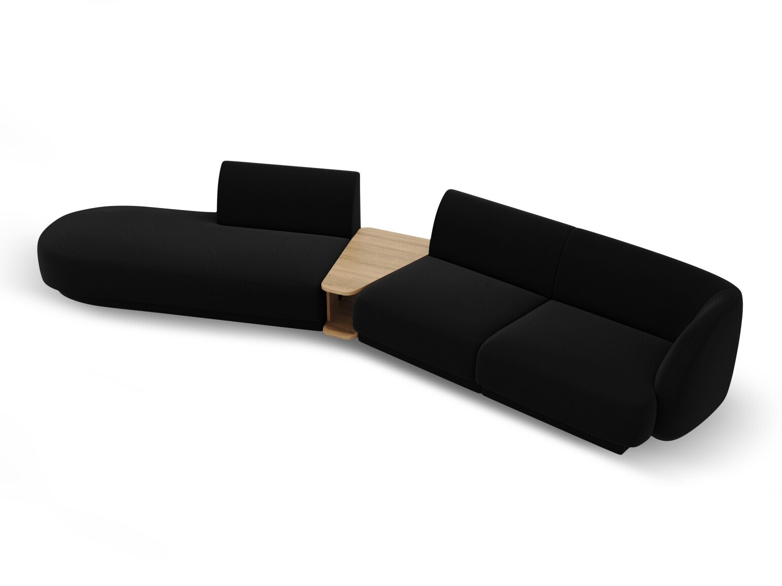 Modulares Ecksofa Tivlomi 119 (Bluvel 19)
