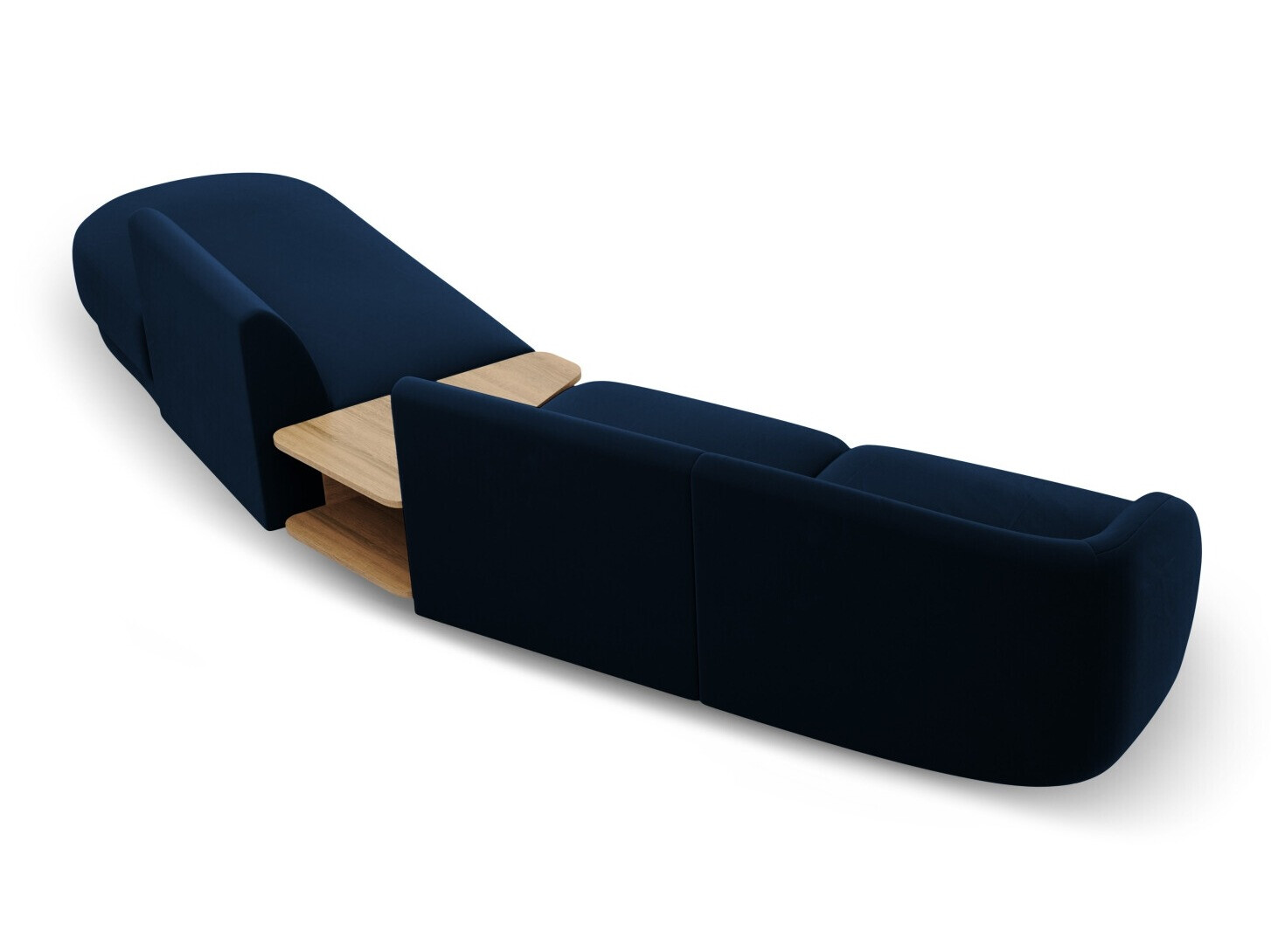Modulares Ecksofa Tivlomi 119 (Bluvel 86)